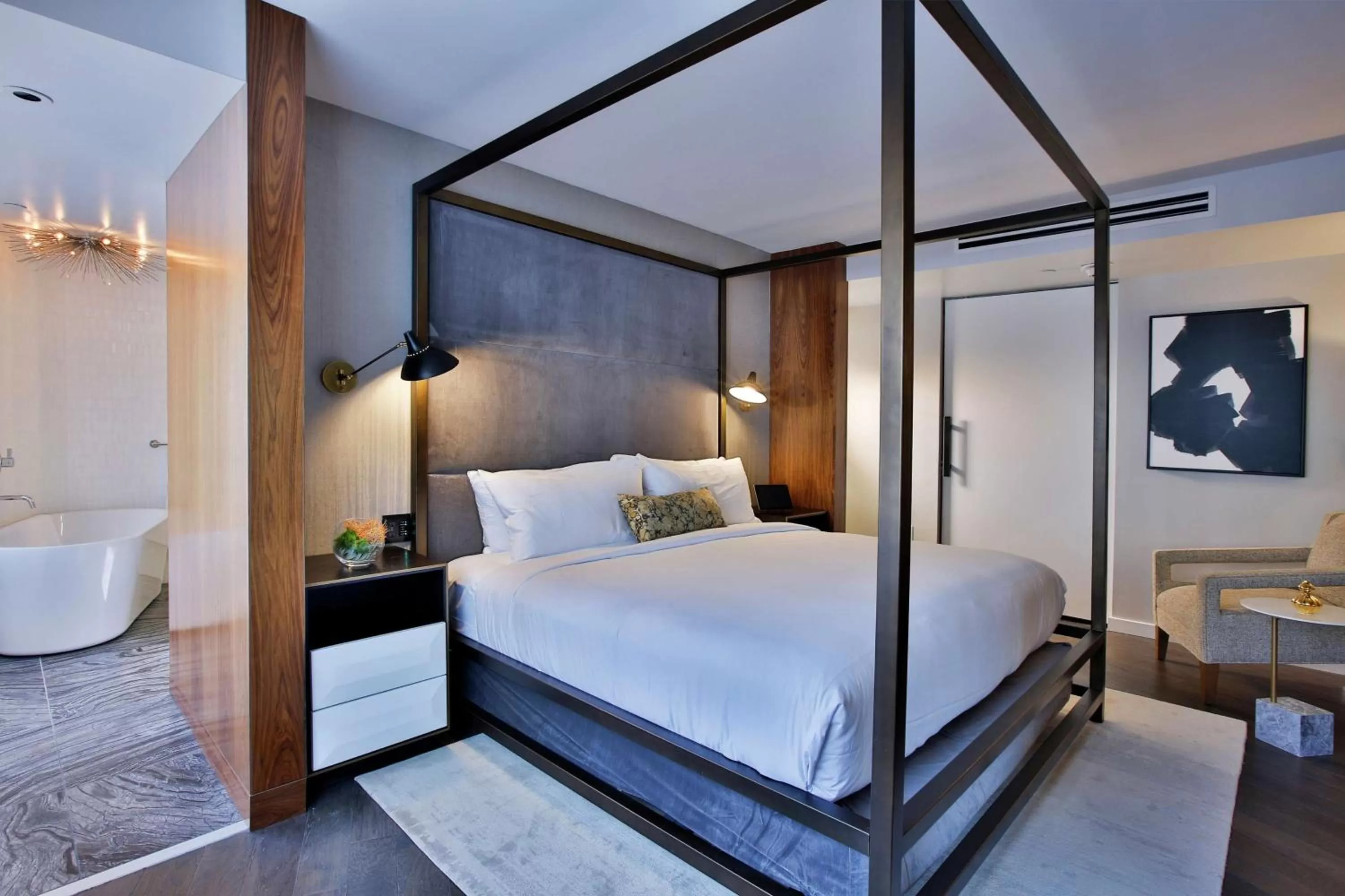 Bed in The Statler Dallas, Curio Collection By Hilton