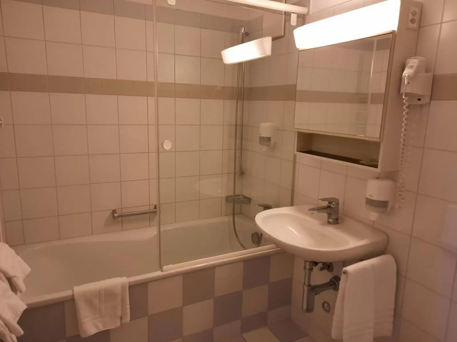Bathroom in Hotel Krone