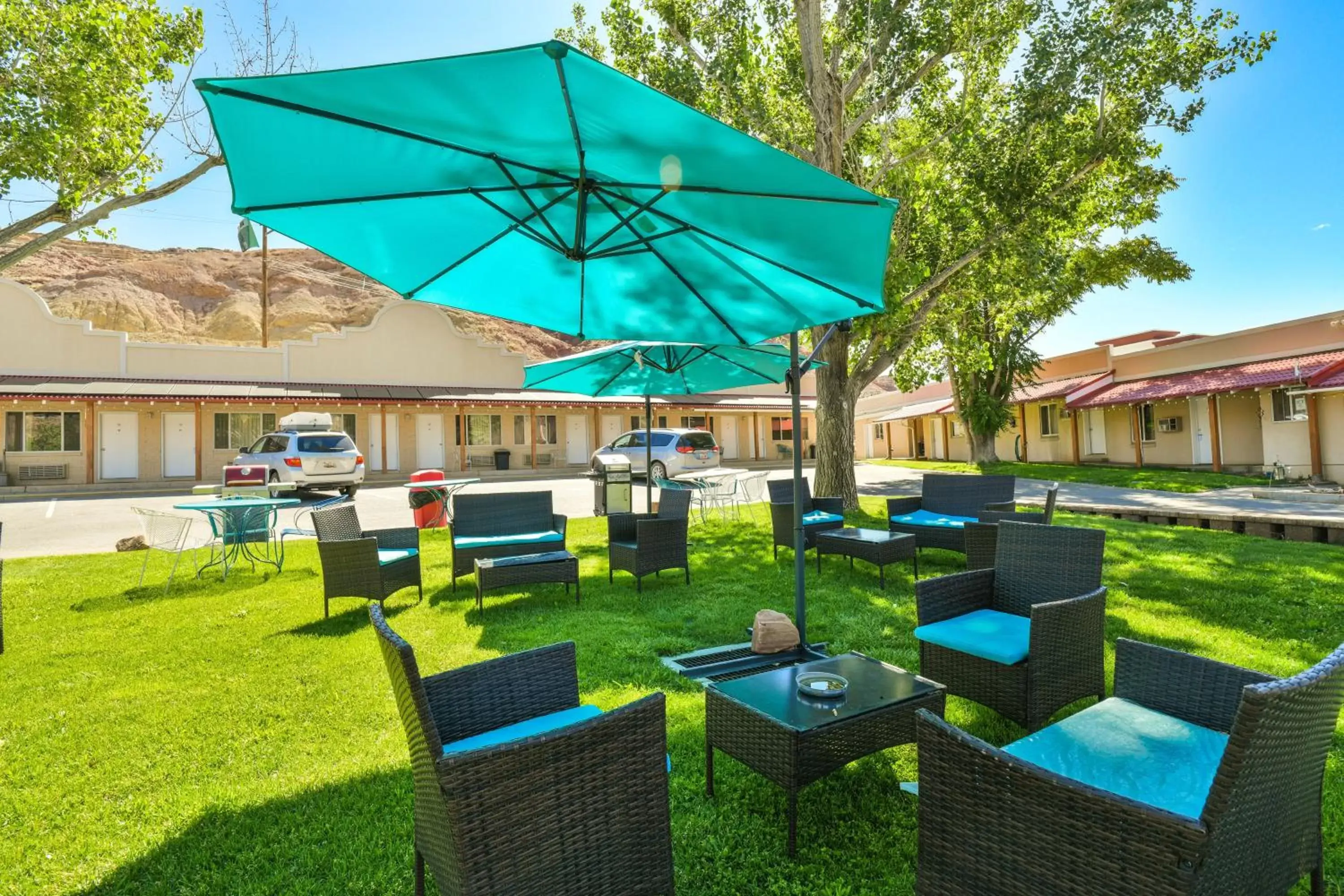 BBQ facilities in Adventure Inn Moab