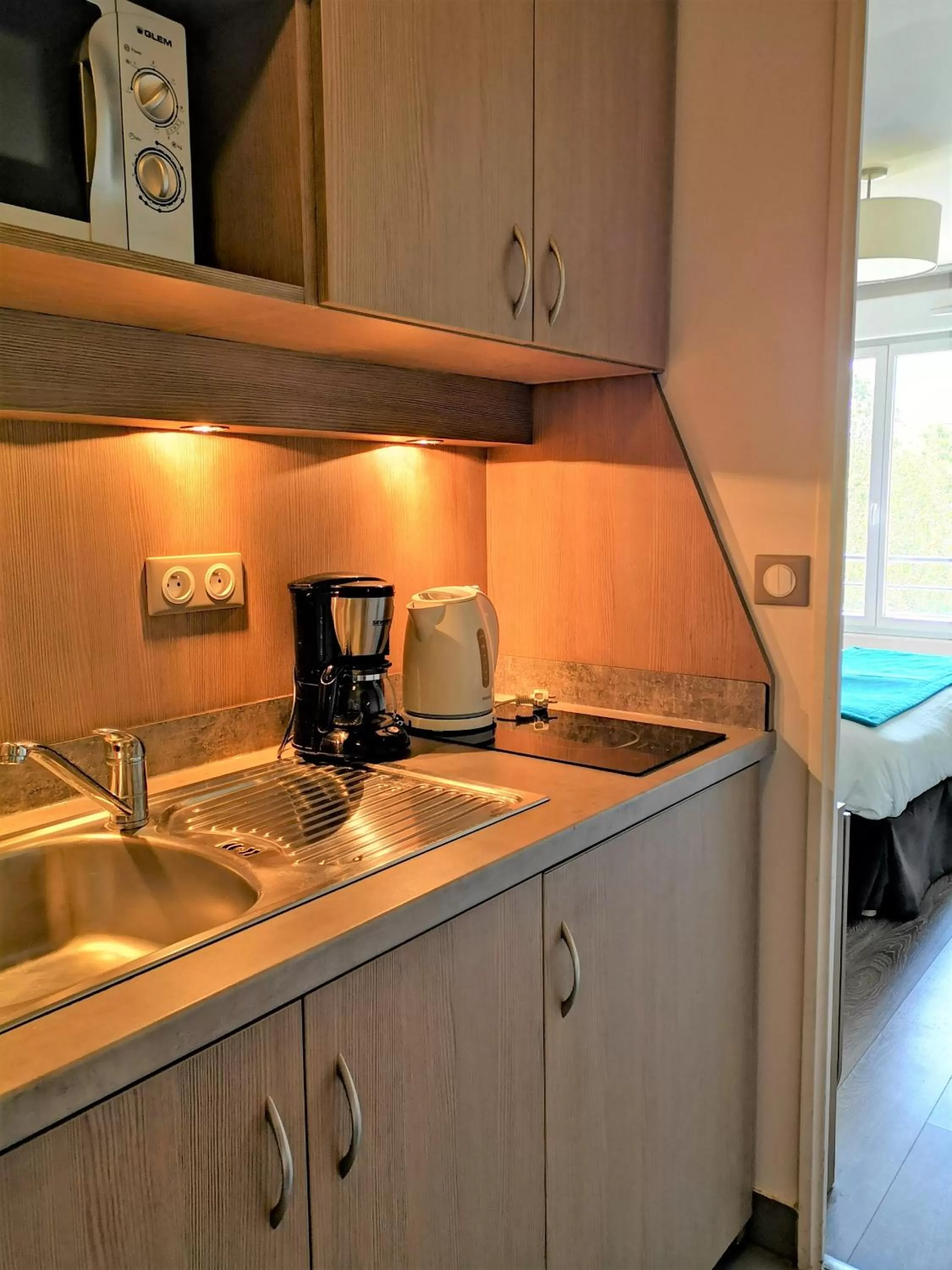 Kitchen or kitchenette in Residhome du Théâtre