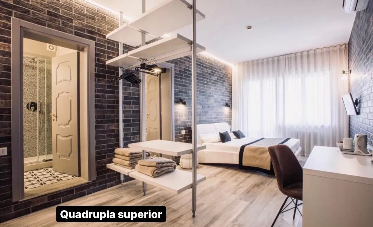 Bedroom, Bed in Hotel Ariston