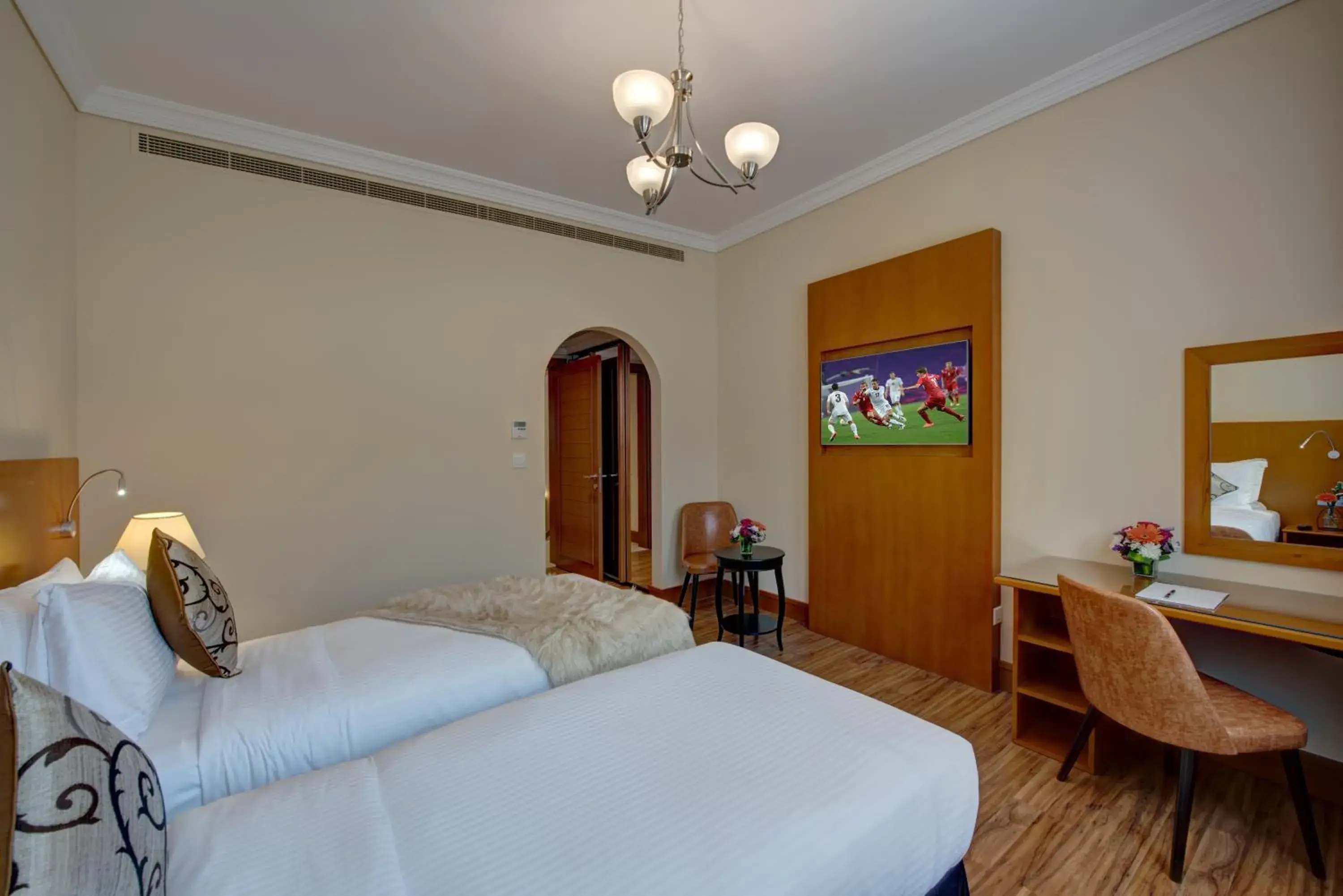 Bedroom, Bed in J5 Villas Holiday Homes Barsha Gardens