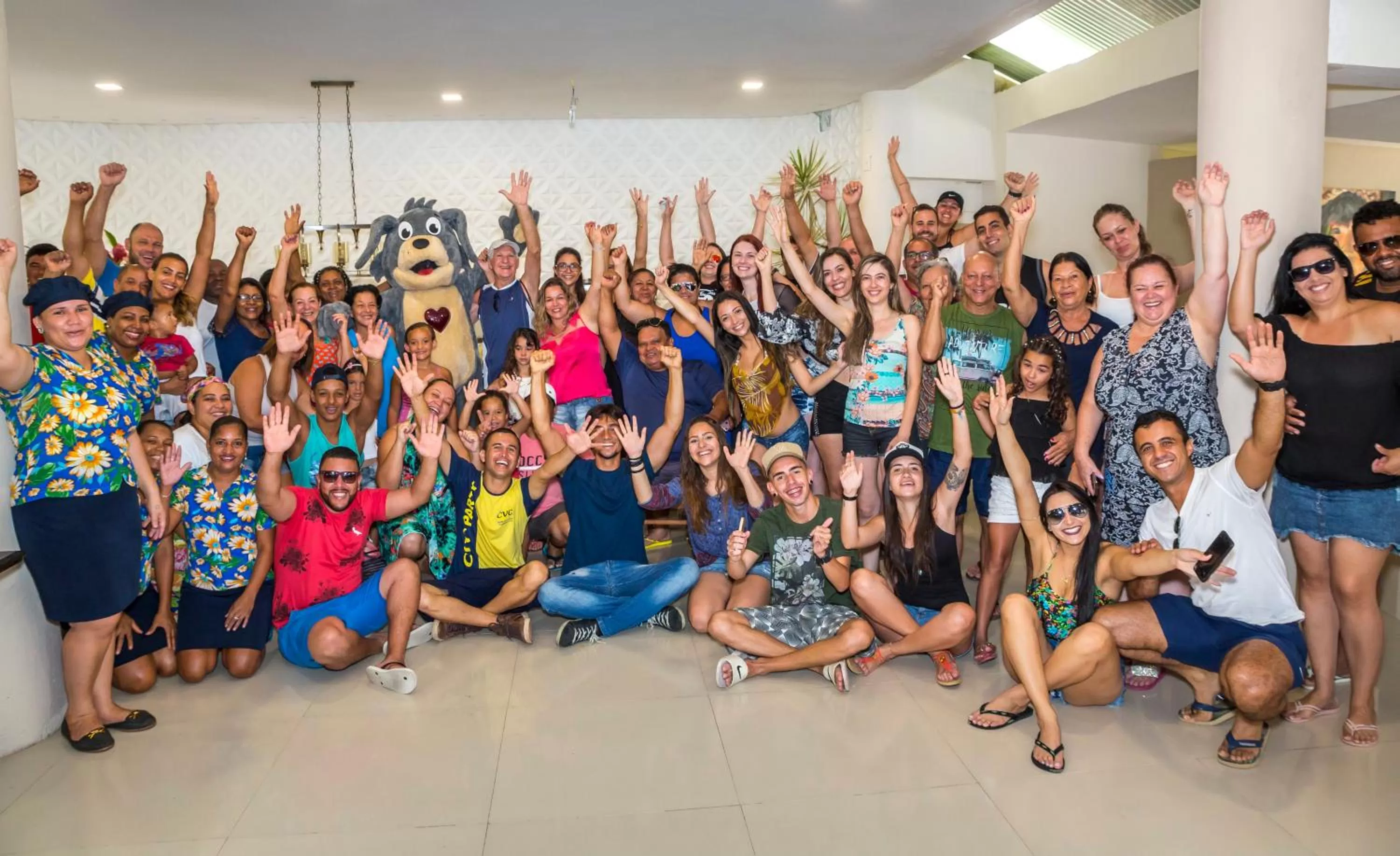 People in Floral Inn Family