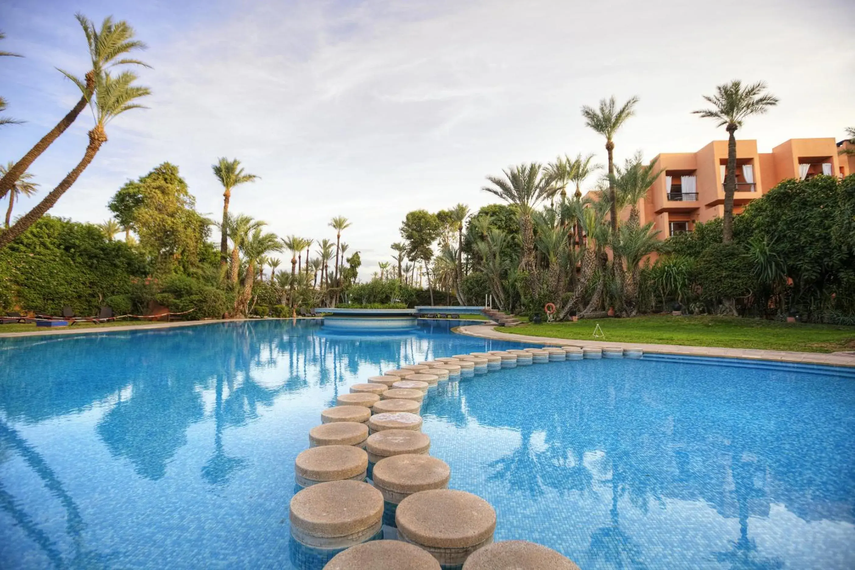 Swimming Pool in Hôtel Marrakech Le Semiramis