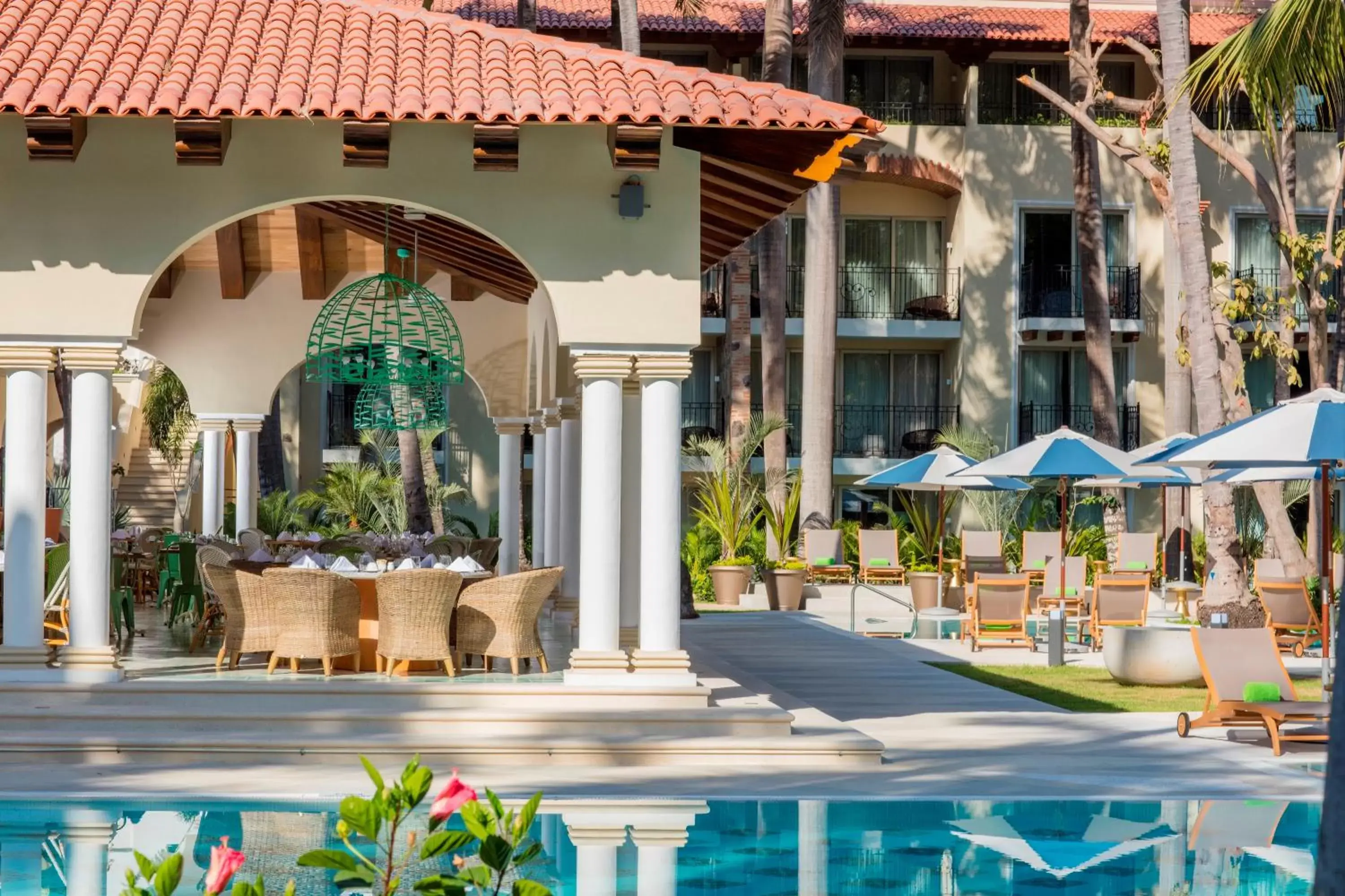 Property building, Swimming Pool in The Hacienda at Krystal Grand Puerto Vallarta- All Inclusive