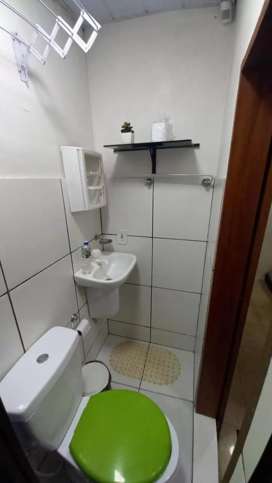 Bathroom in Apart Hotel-Amazonas Shooping