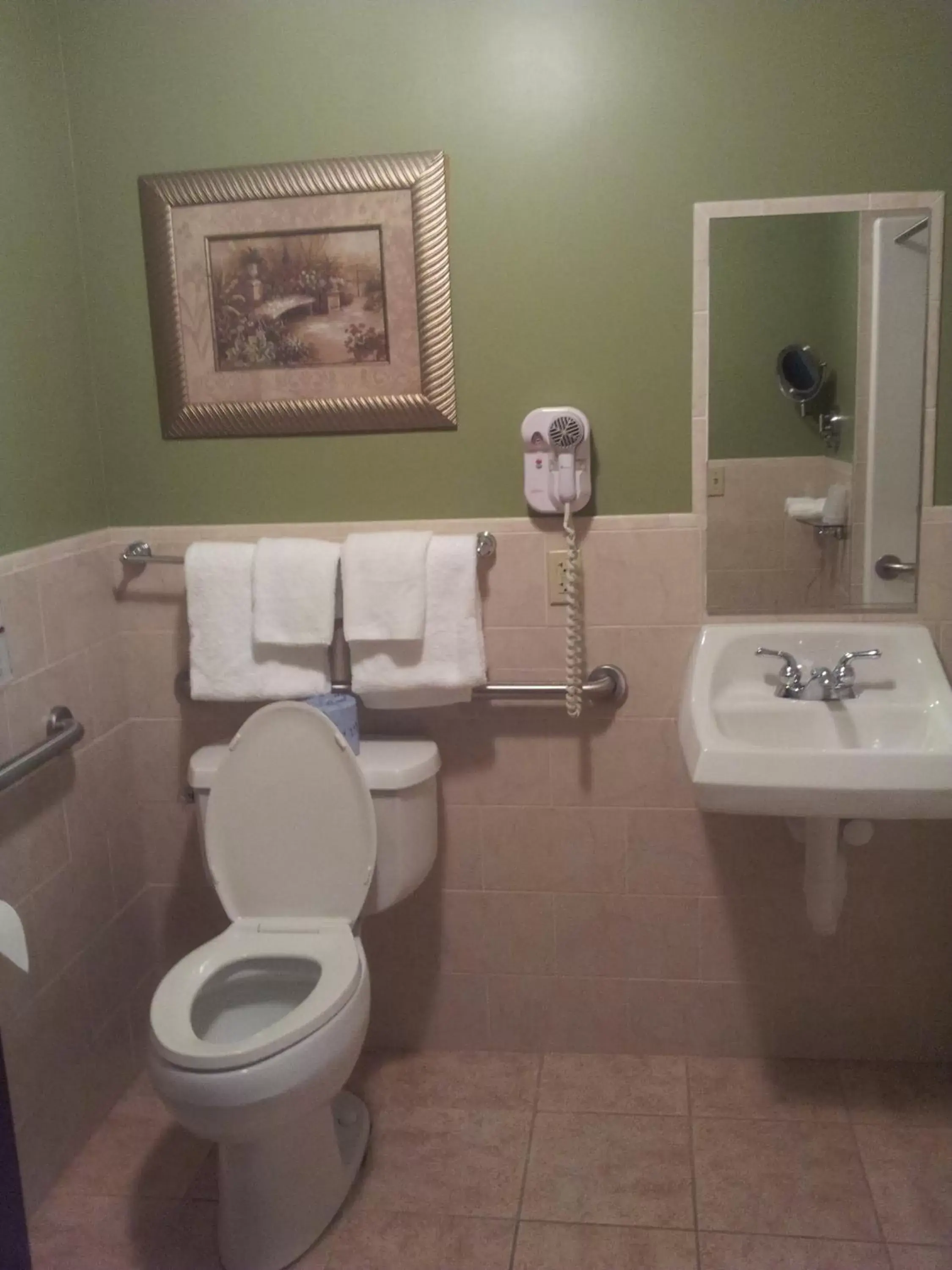 Toilet, Bathroom in Belvedere Inn Schenectady - Albany