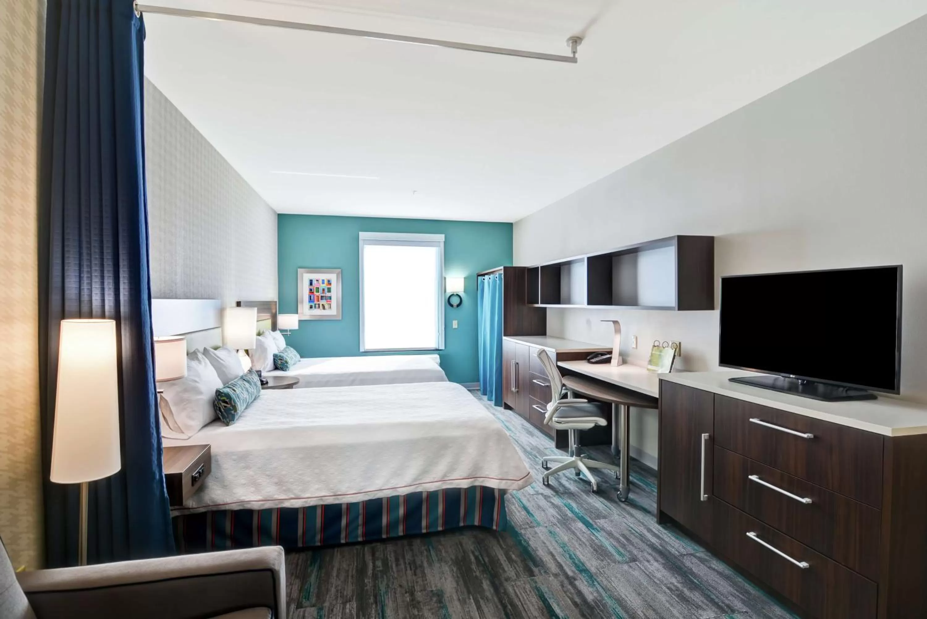 Bedroom, Bed in Home2 Suites By Hilton Conway
