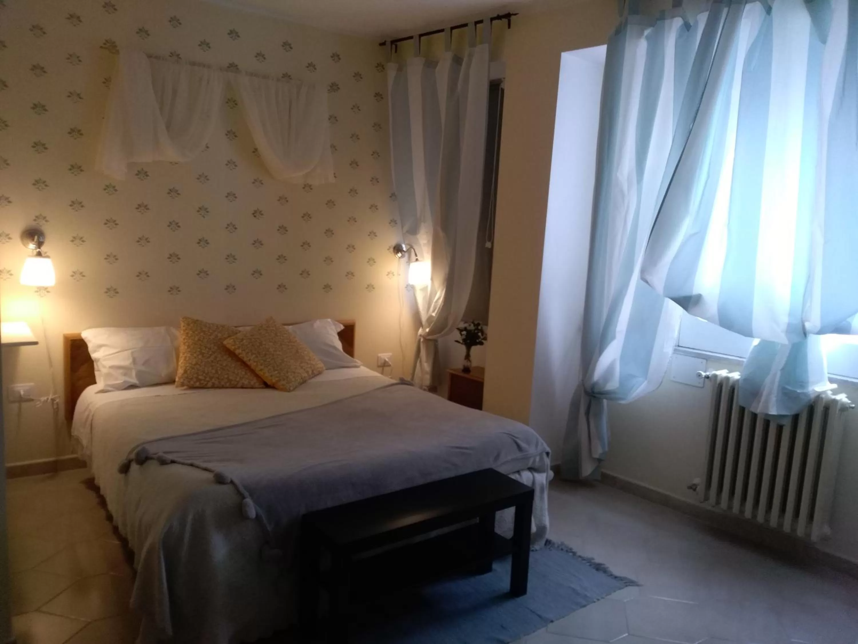 Bed in Hotel La Congiura dei Baroni