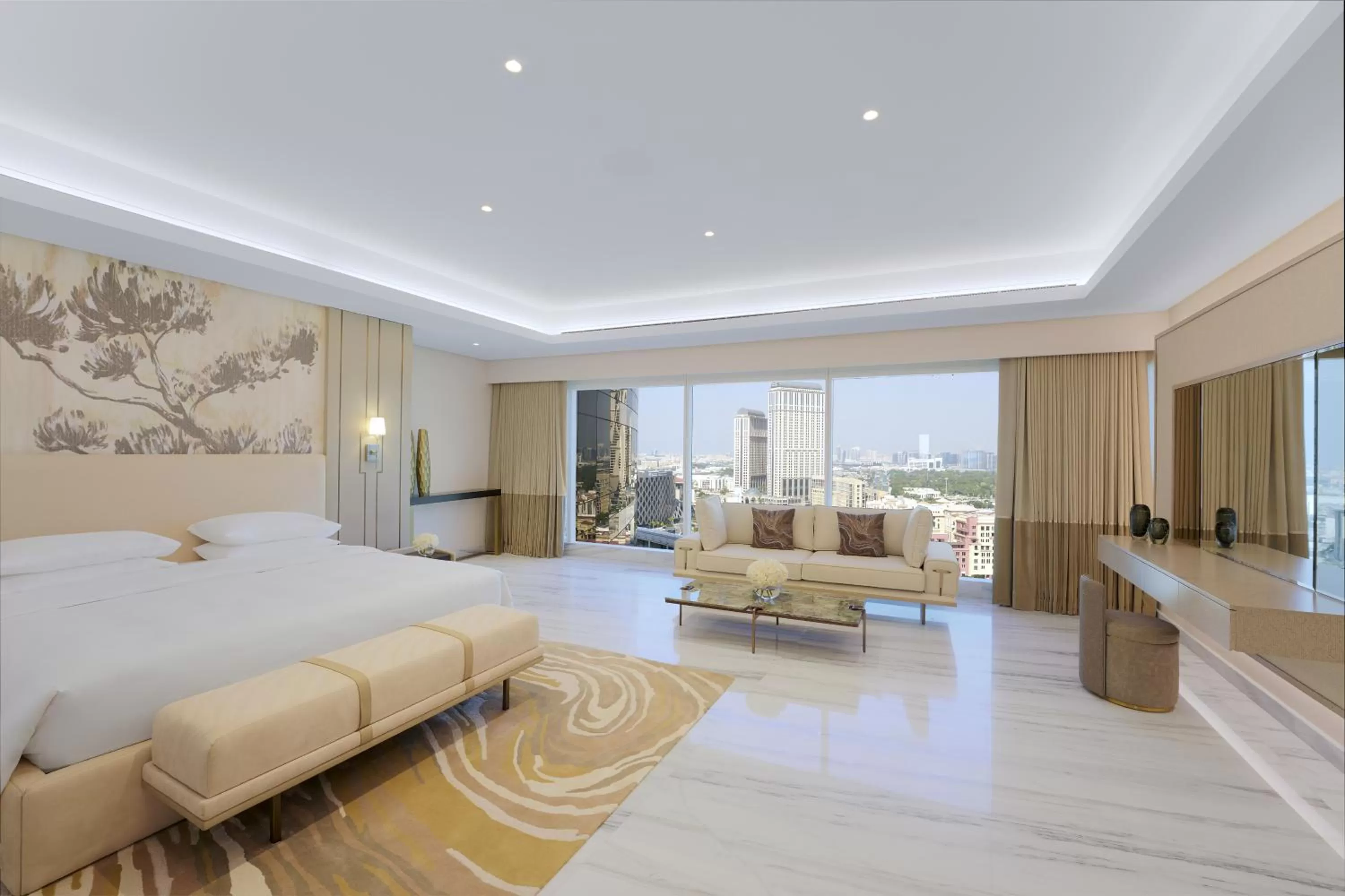 Bedroom, Bed in Grand Hyatt Dubai