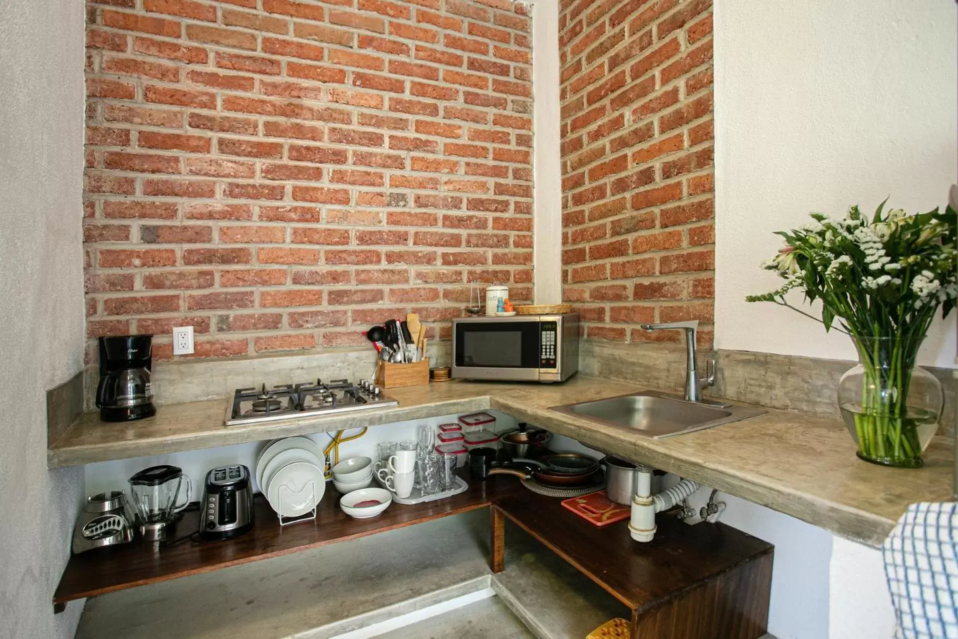 Kitchen or kitchenette, Kitchen/Kitchenette in Casitas Miramar Puerto Vallarta Malecón