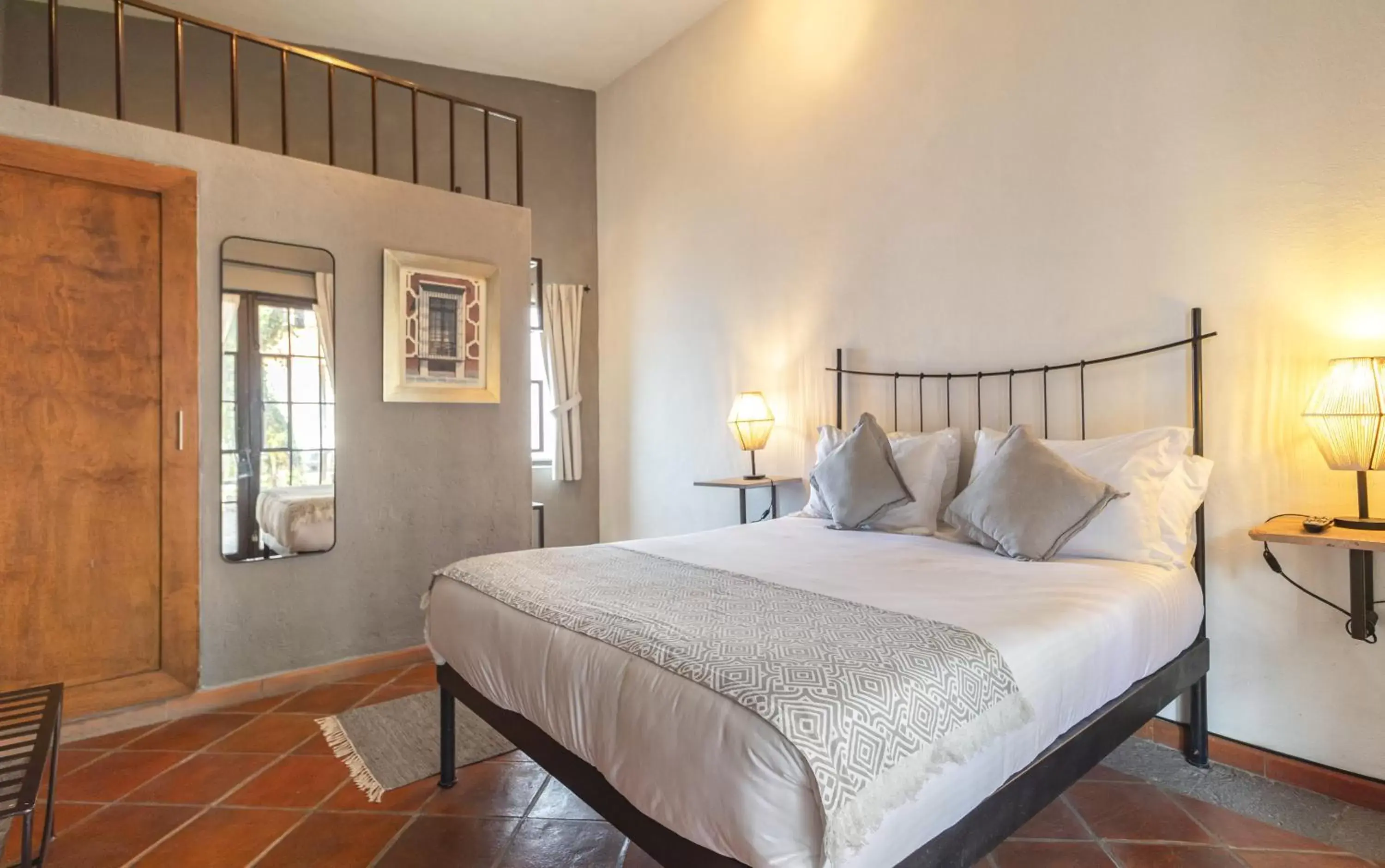 Bedroom, Bed in Casa Goyri San Miguel de Allende