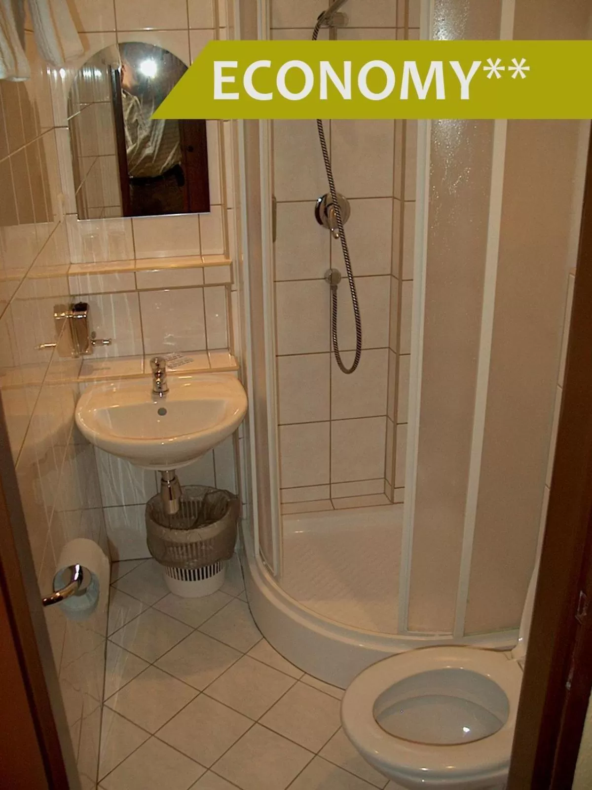 Shower in Hotel Ludmila