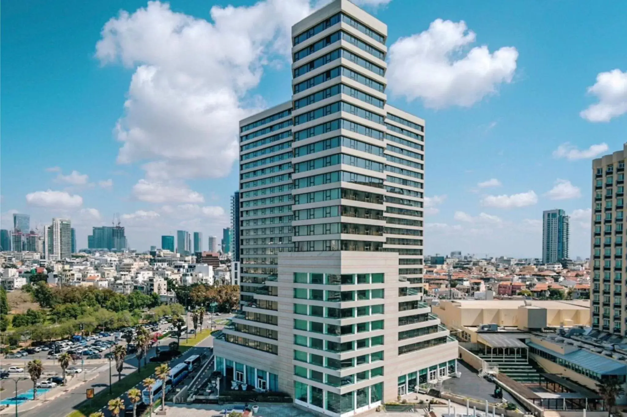 Property building in David InterContinental Tel Aviv, an IHG Hotel