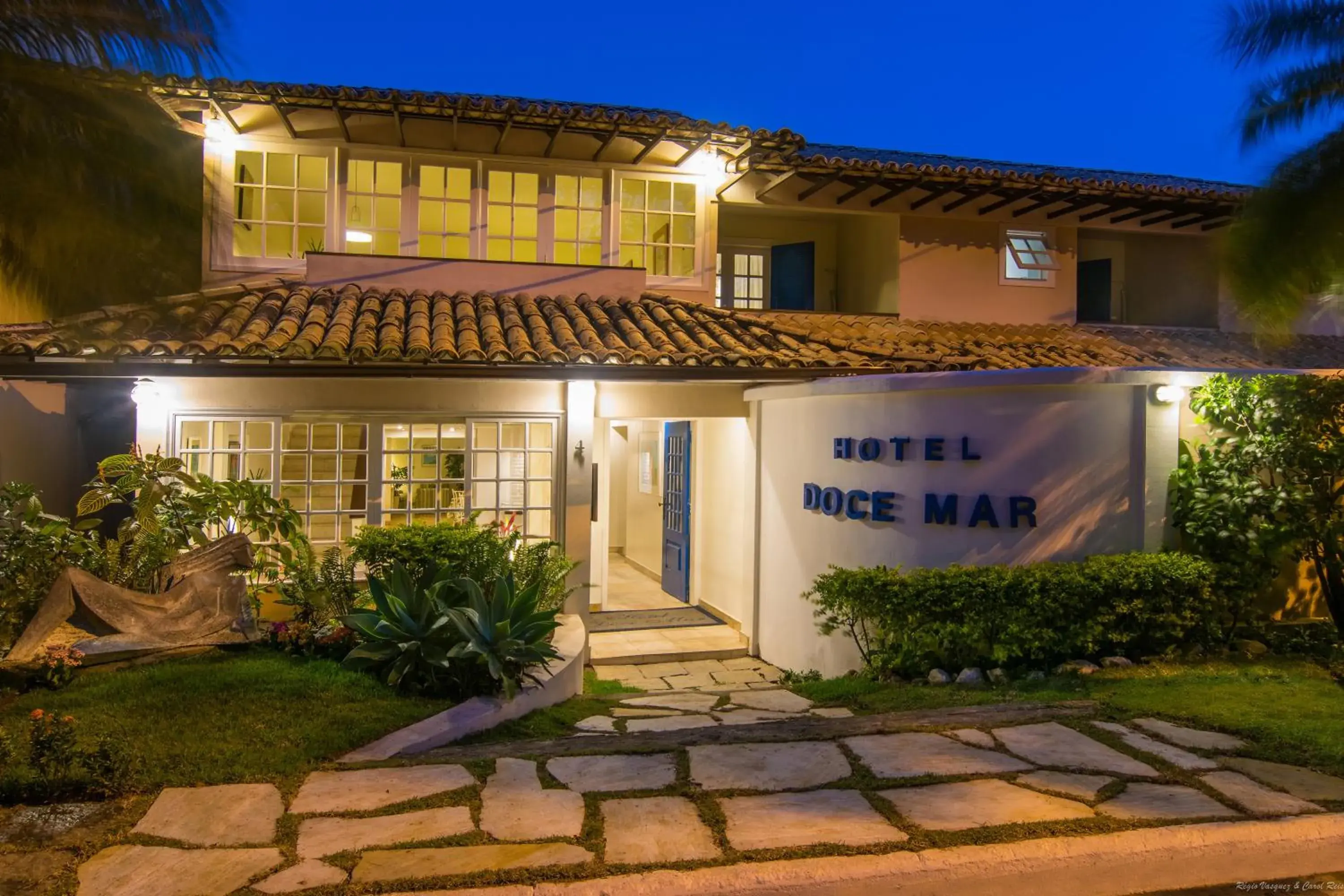 Night, Property Building in Hotel Doce Mar