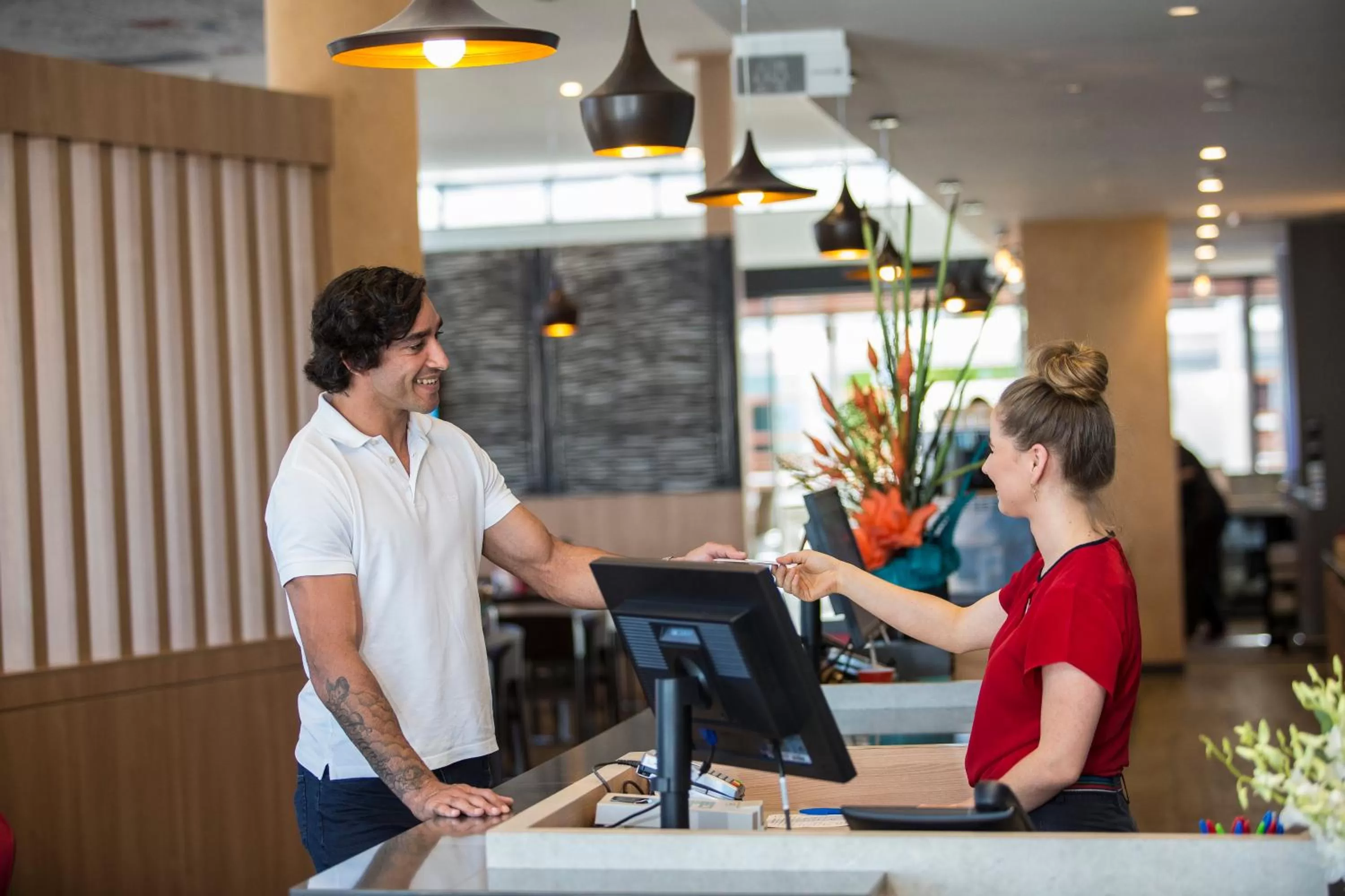 Lobby or reception in Ibis Mackay