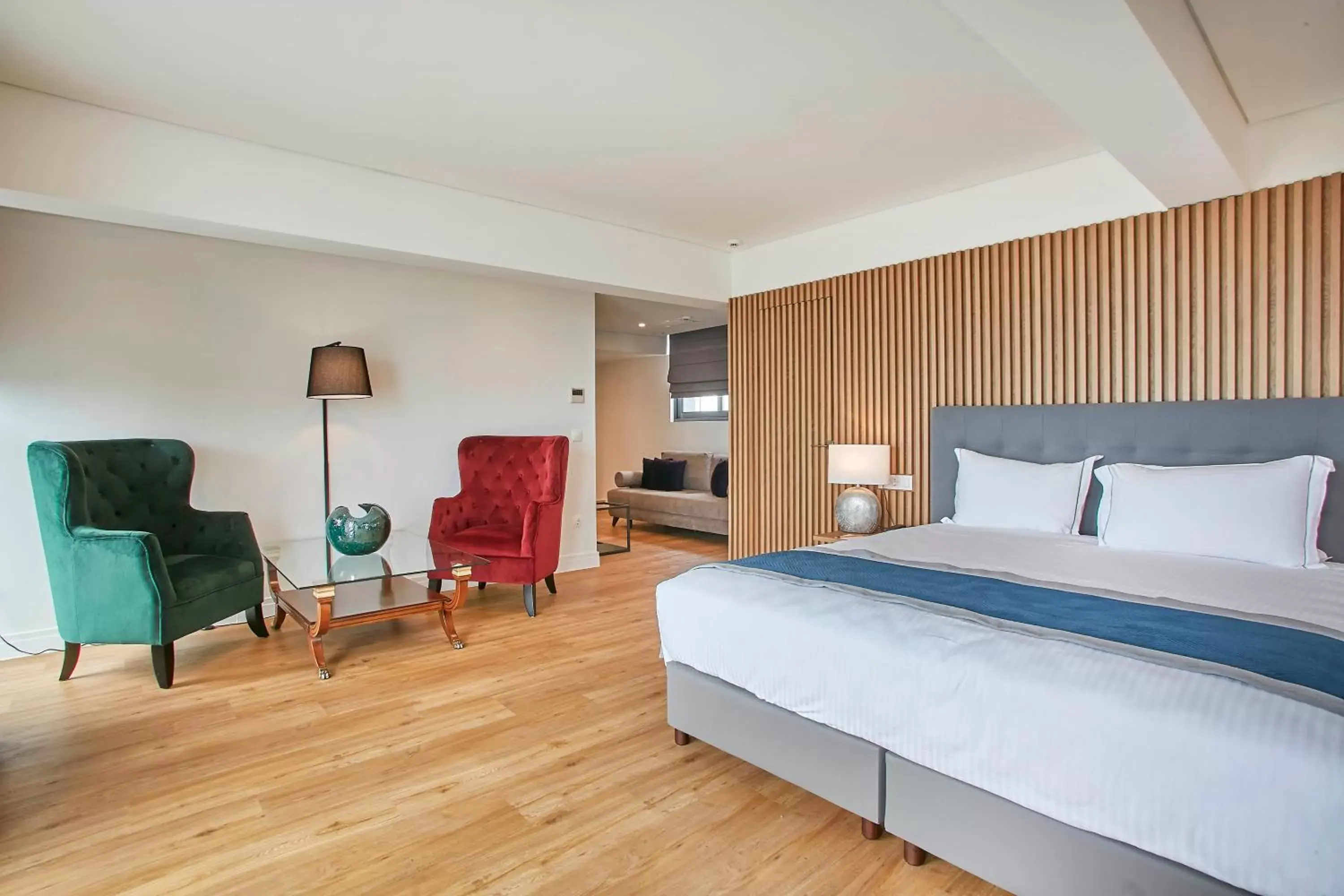 Bedroom in Glyfada Riviera Hotel