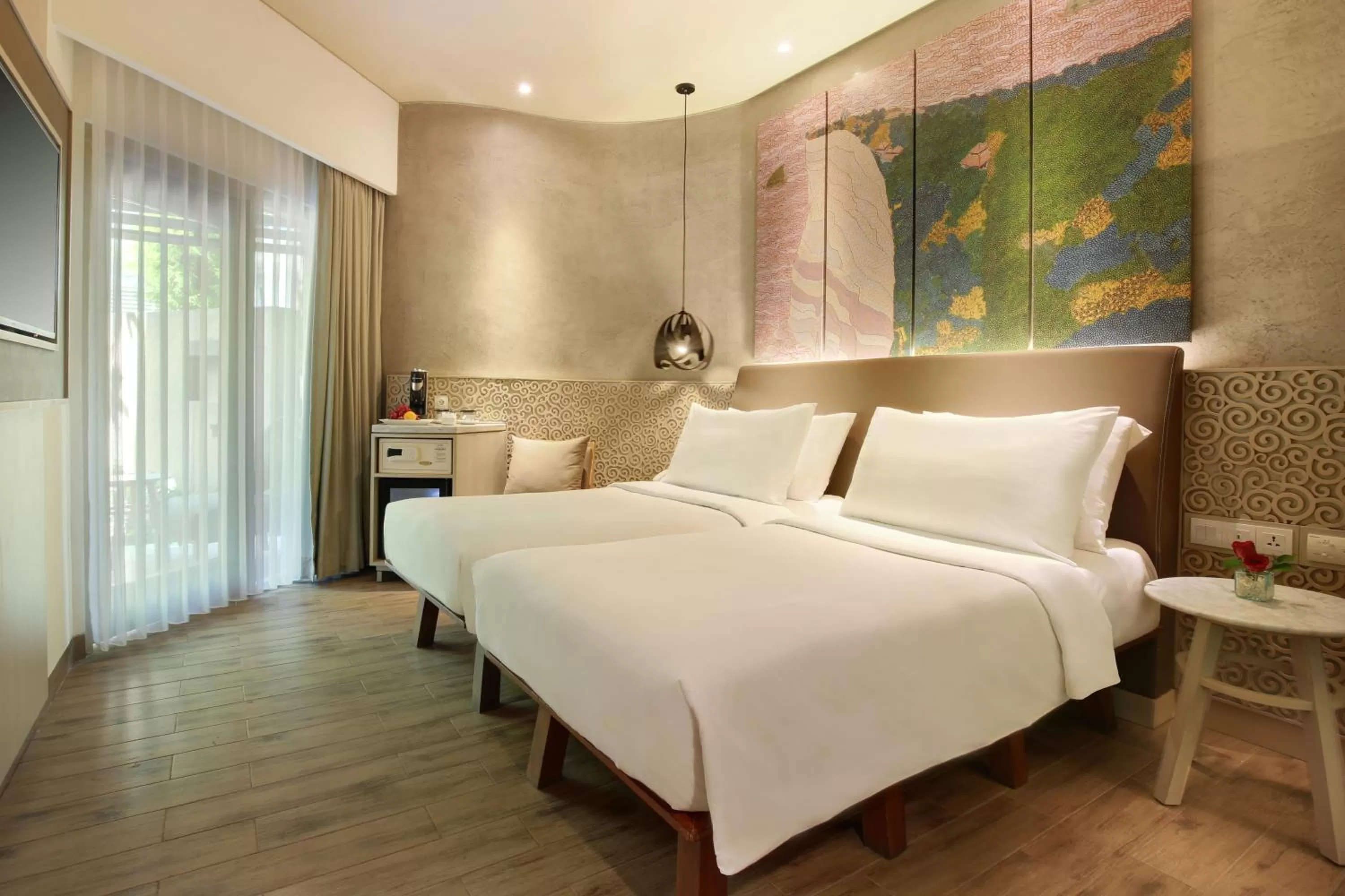 Bed in Mercure Kuta Bali