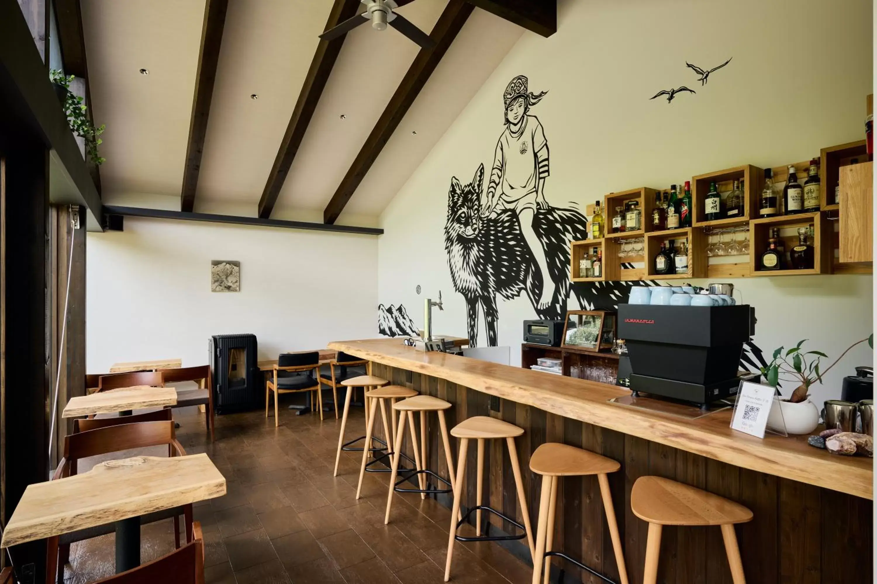 Coffee/tea facilities, Lounge/Bar in Country Inn Milky House
