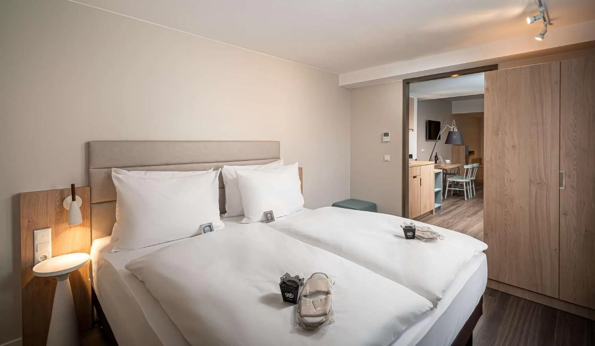 Bedroom, Bed in elaya hotel oberhausen