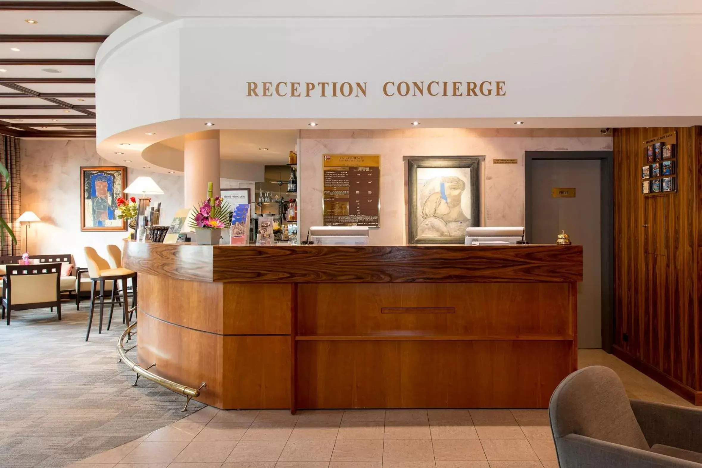 Lobby or reception in Le Jean-Sébastien Bach Lobby or reception in Le Jean-Sébastien Bach