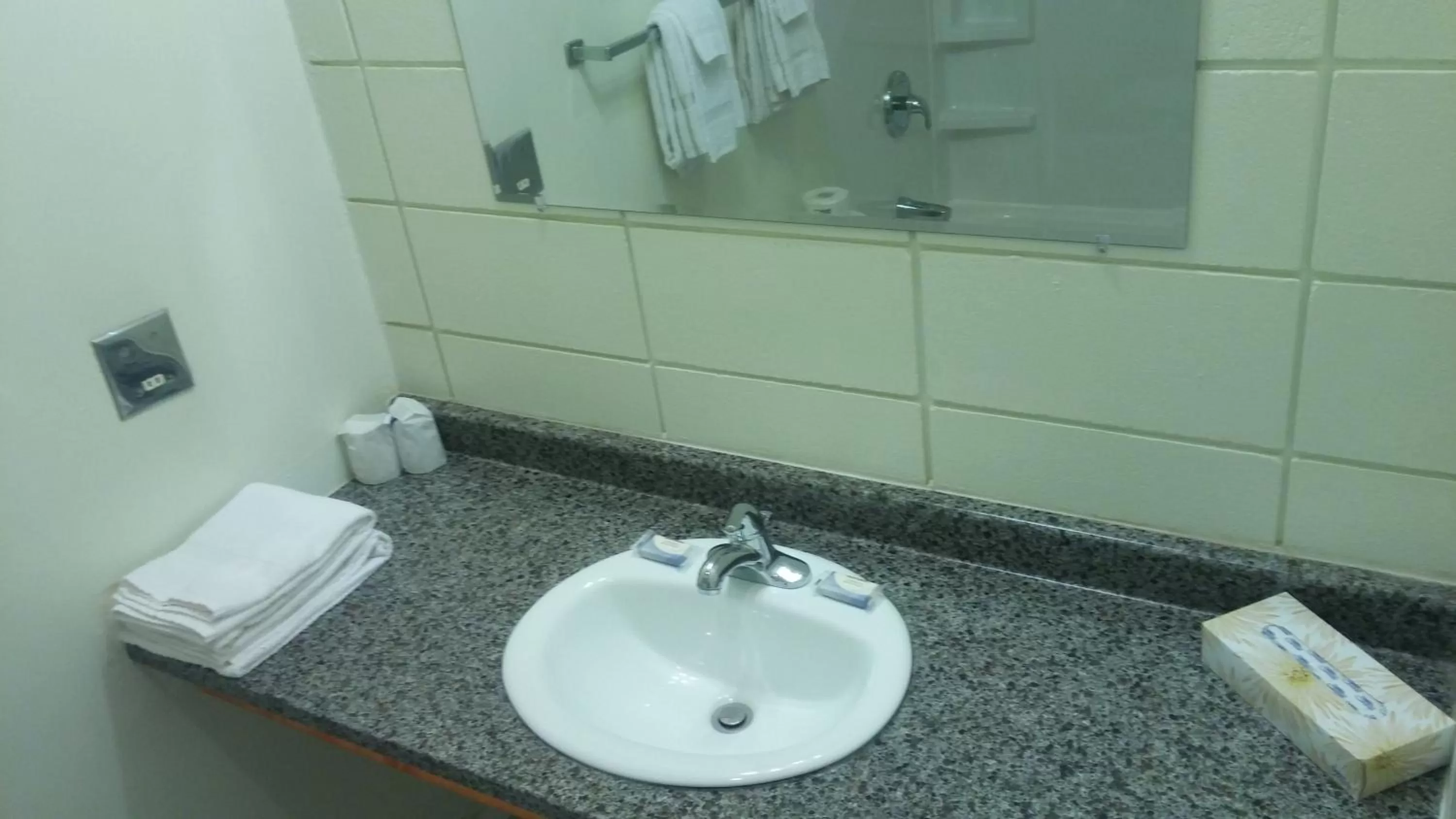 Bathroom in Big Rock Motel