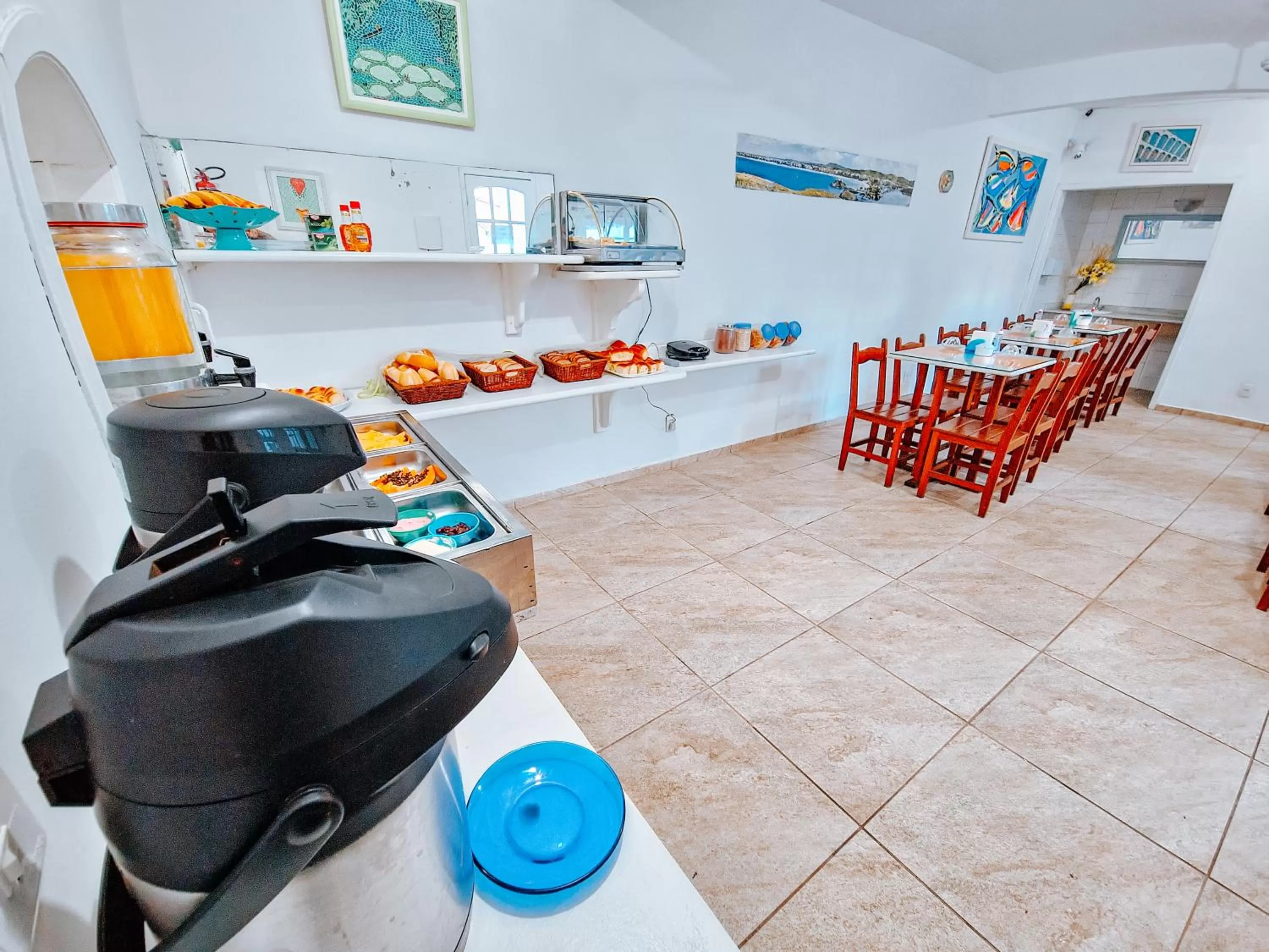 Dining area in Suítes Água Marinha