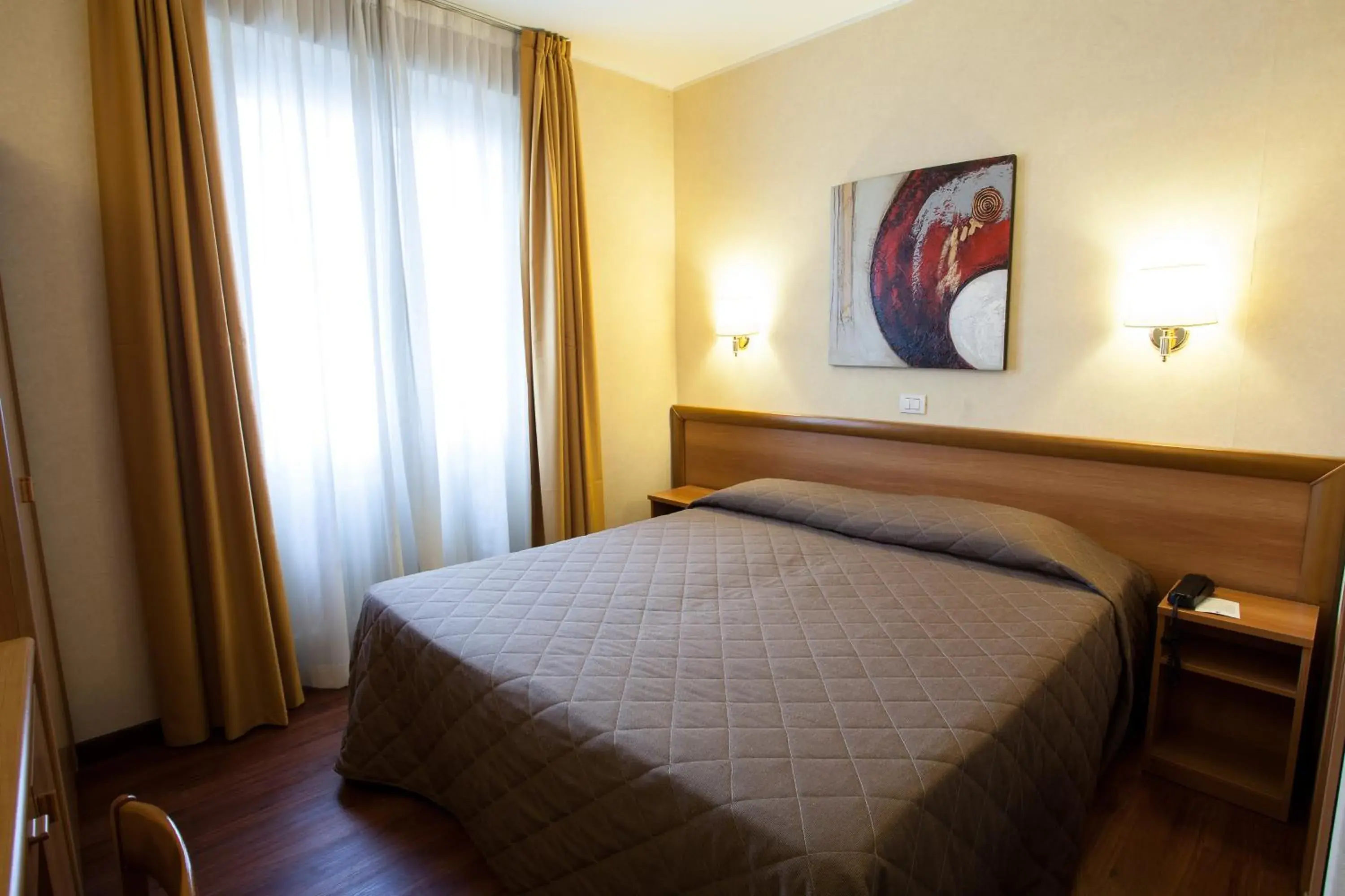 Bedroom, Bed in Hotel Esperia