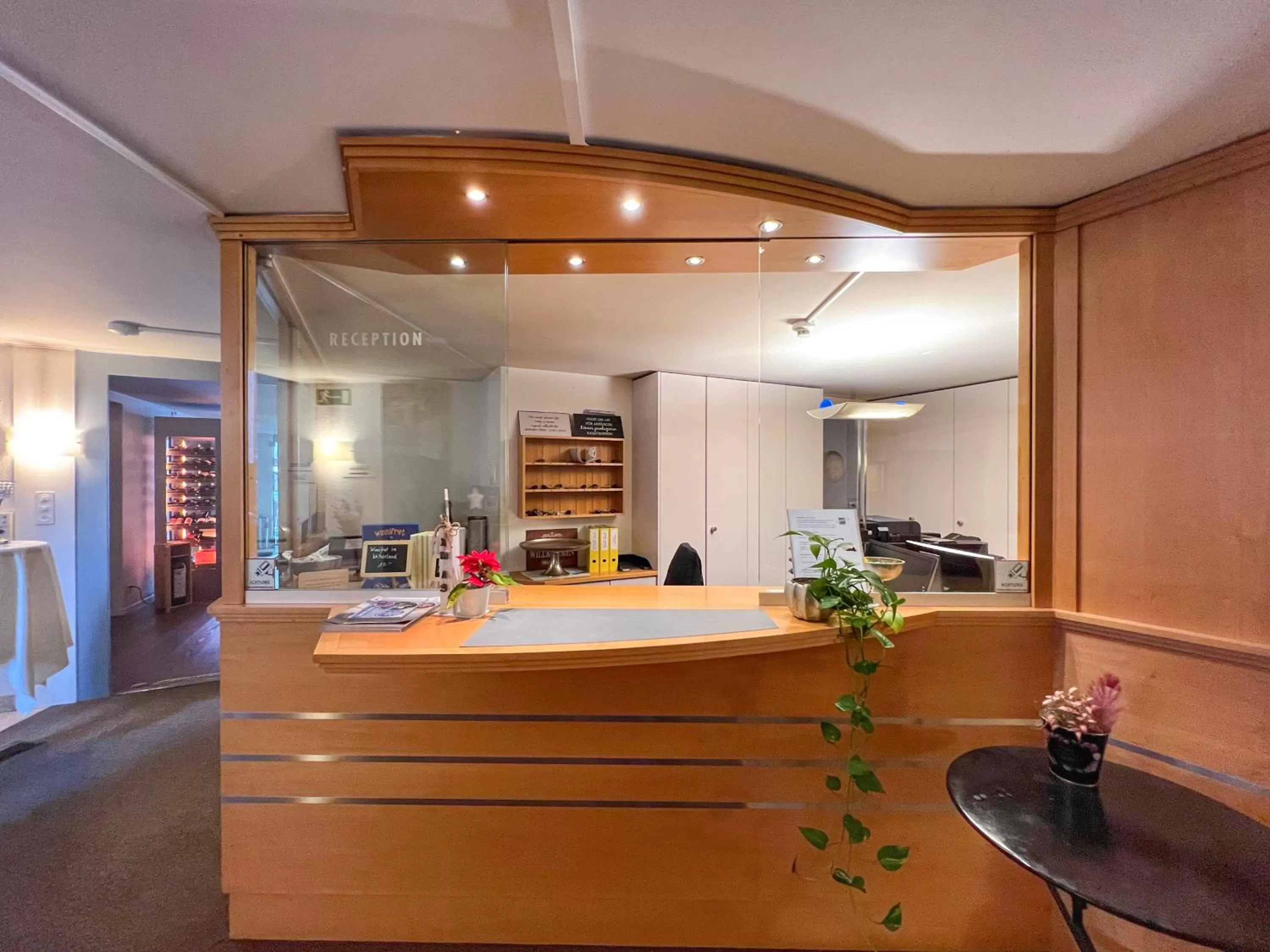 Lobby or reception in Hotel Hecht