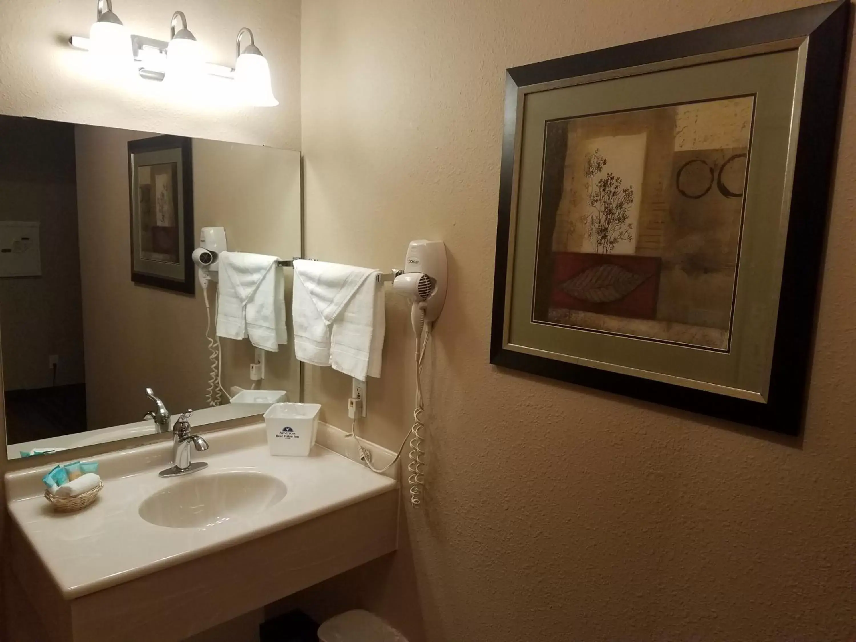 Bathroom in Americas Best Value Inn and Suites Bismarck