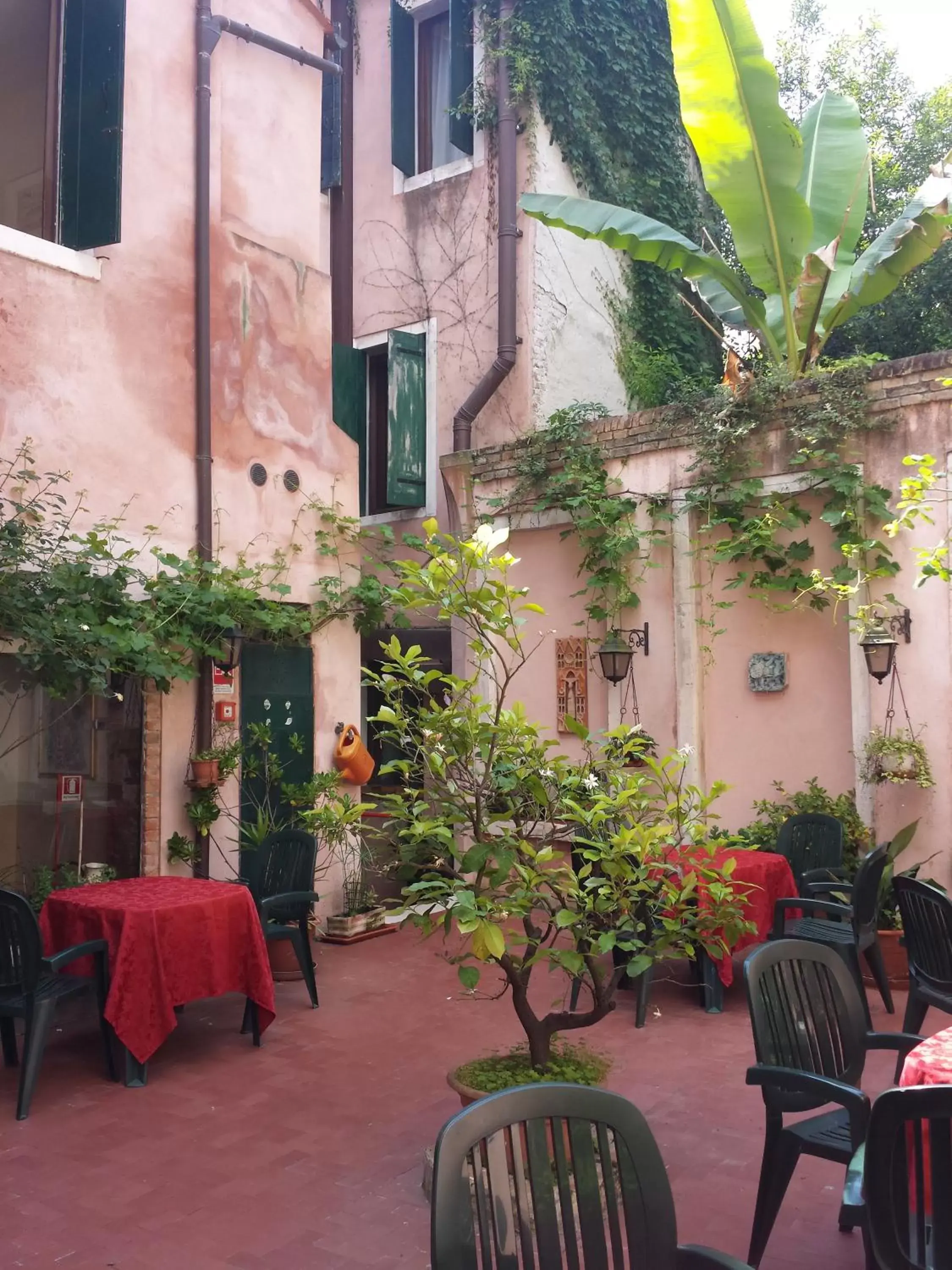 Patio in Hotel Tivoli