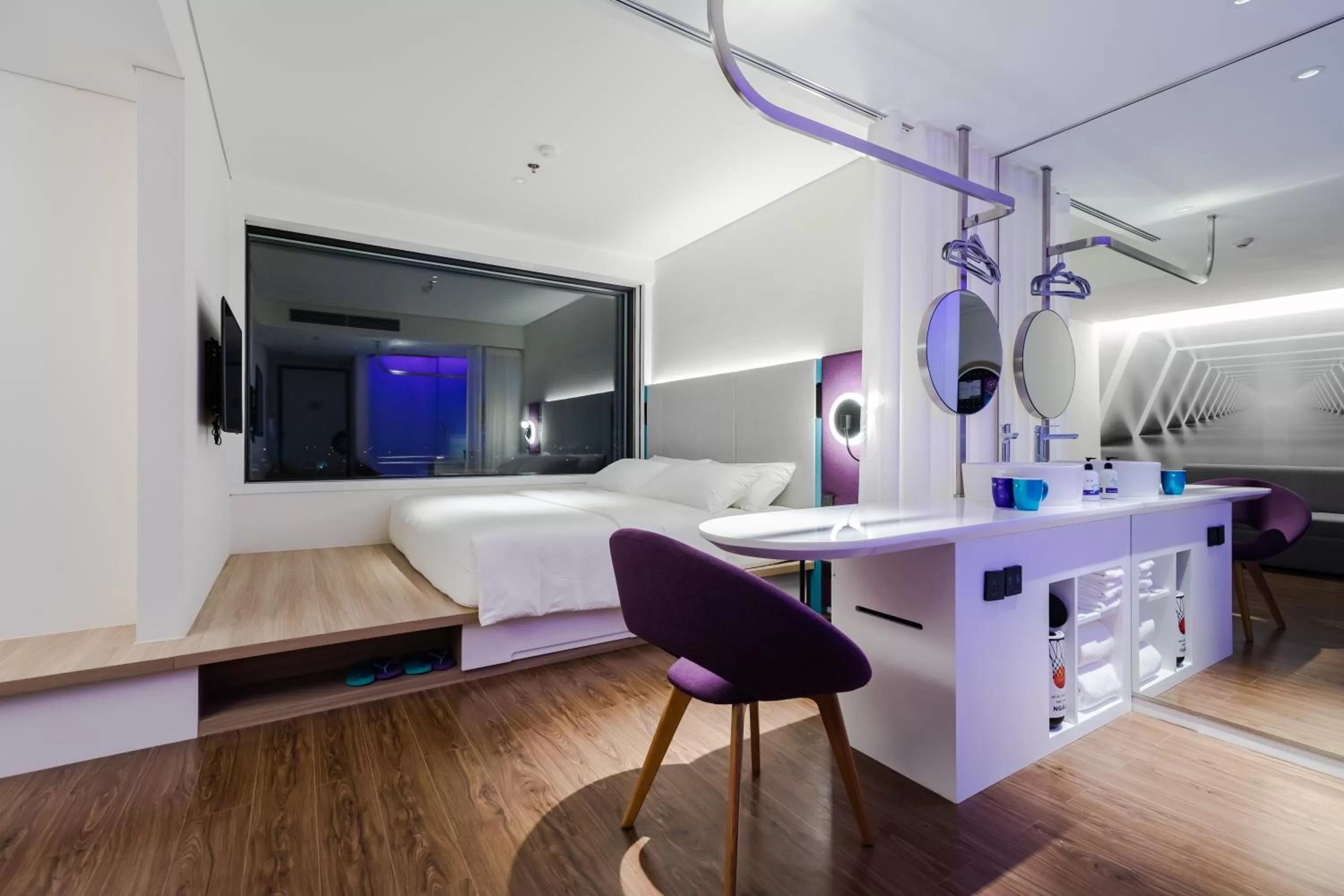 Bed in SOJO Hotel Nam Dinh