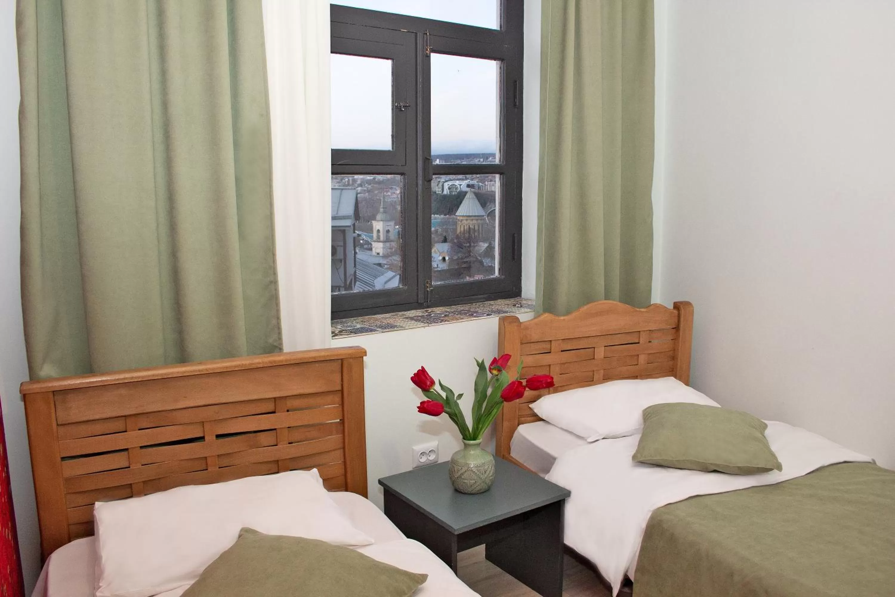 Photo of the whole room, Bed in Check Point Hotel