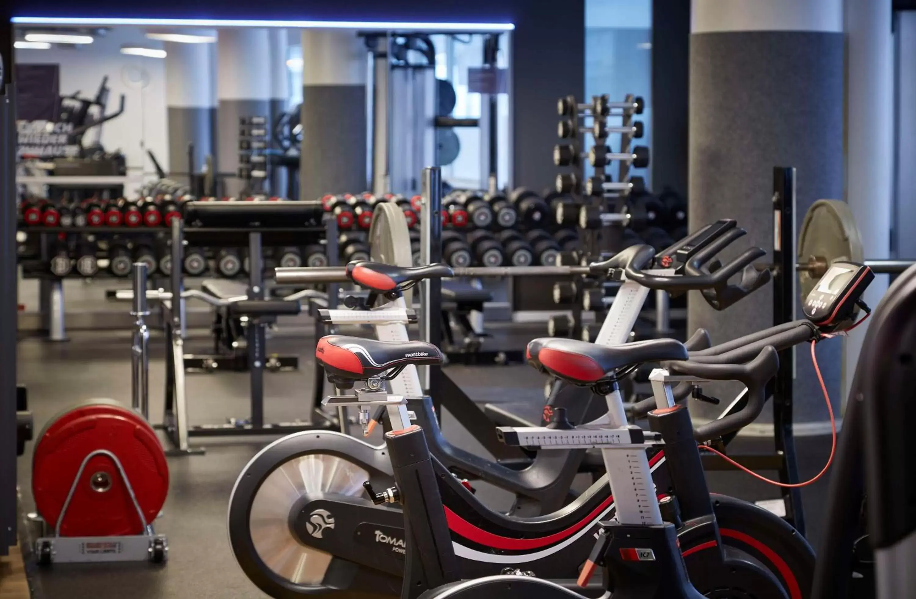 Fitness centre/facilities, Fitness Center/Facilities in Hilton Frankfurt City Centre
