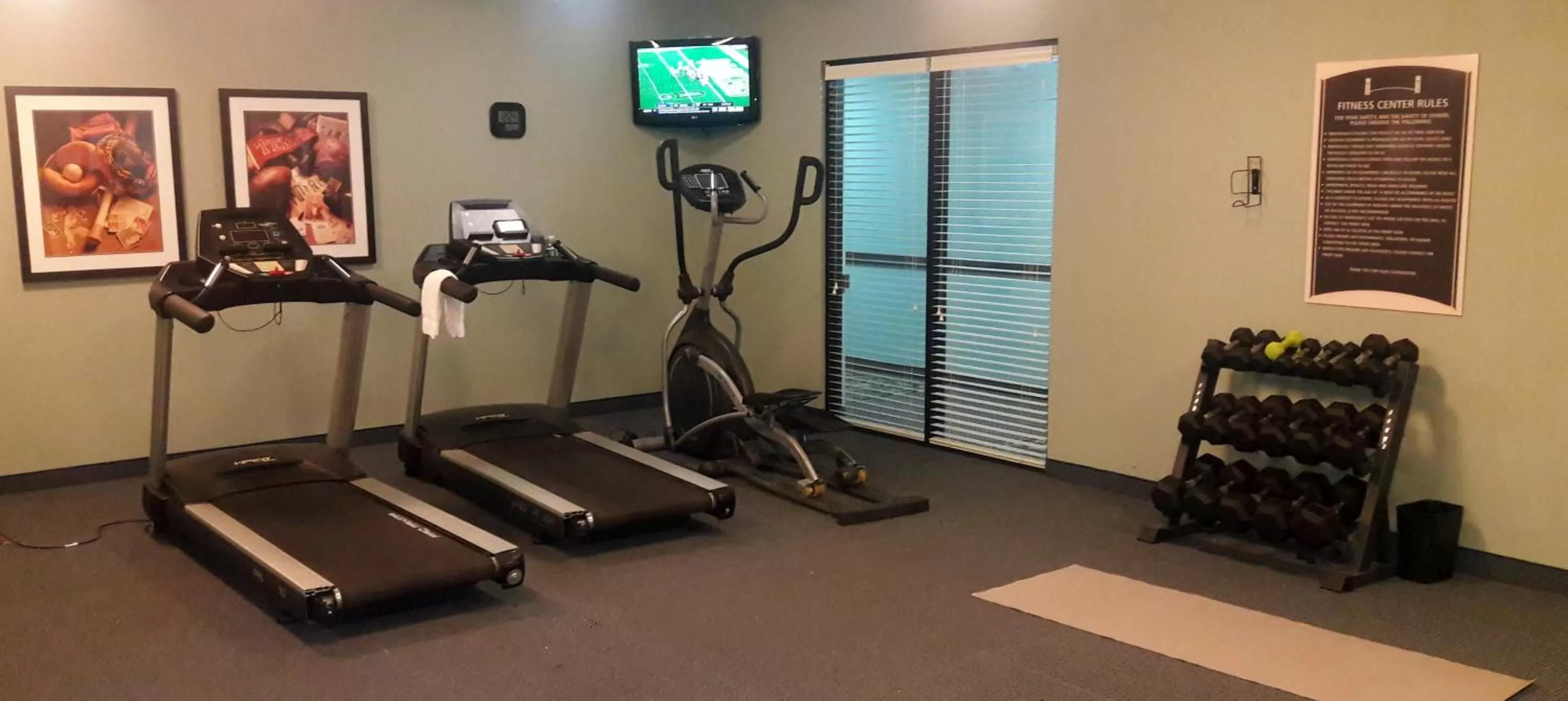 Fitness centre/facilities in WeStay Suites - Covington/Mandeville