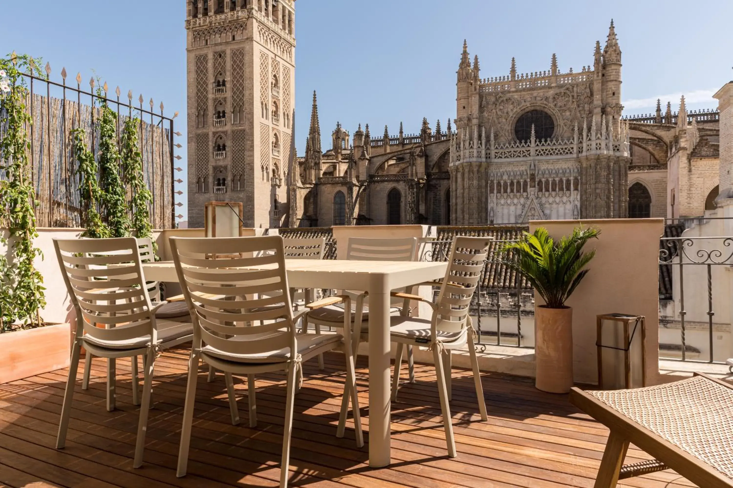 Balcony/Terrace in Puerta Catedral Apartments