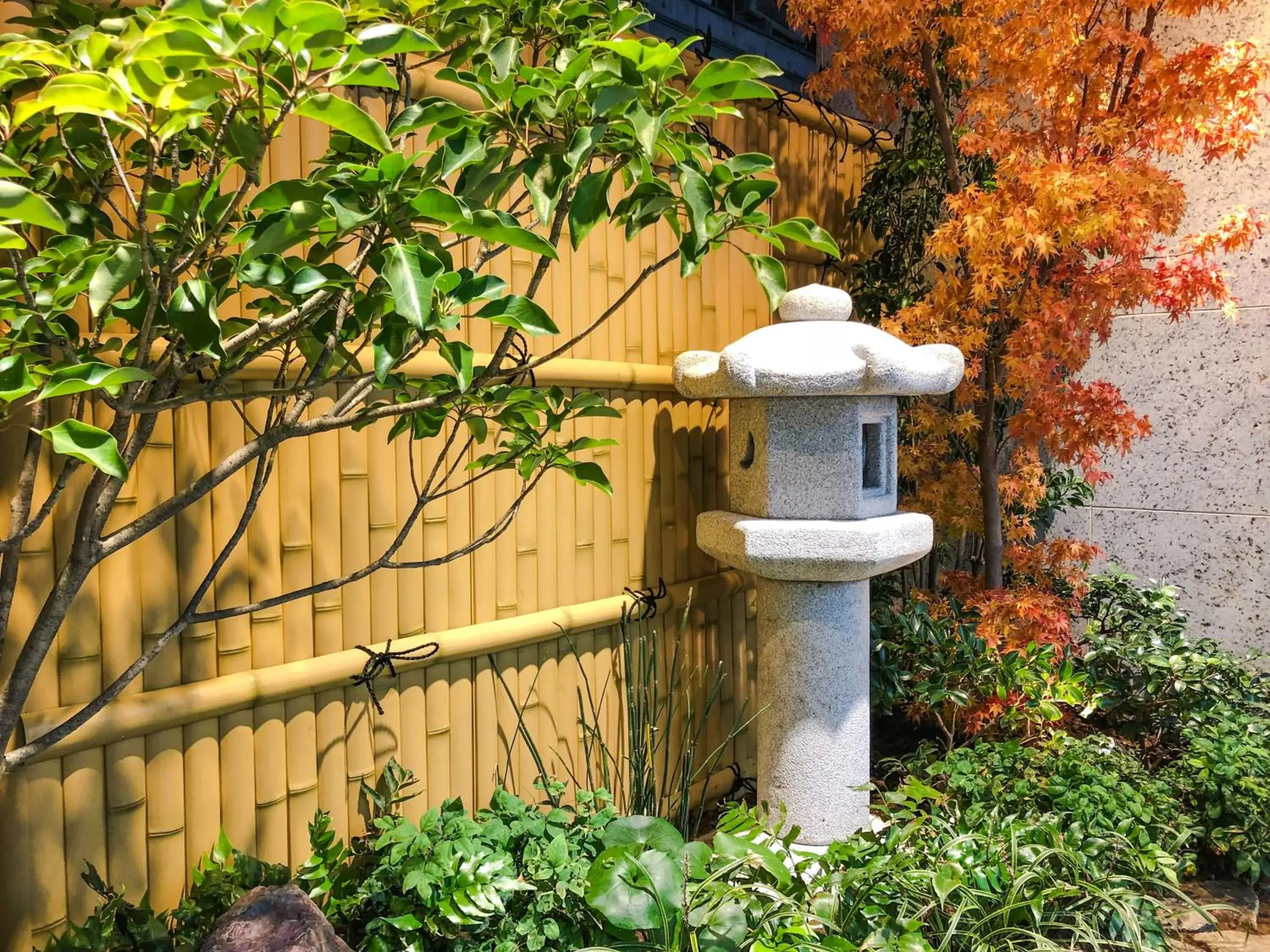 Garden in HOTEL UNIZO Yokohamaeki-West