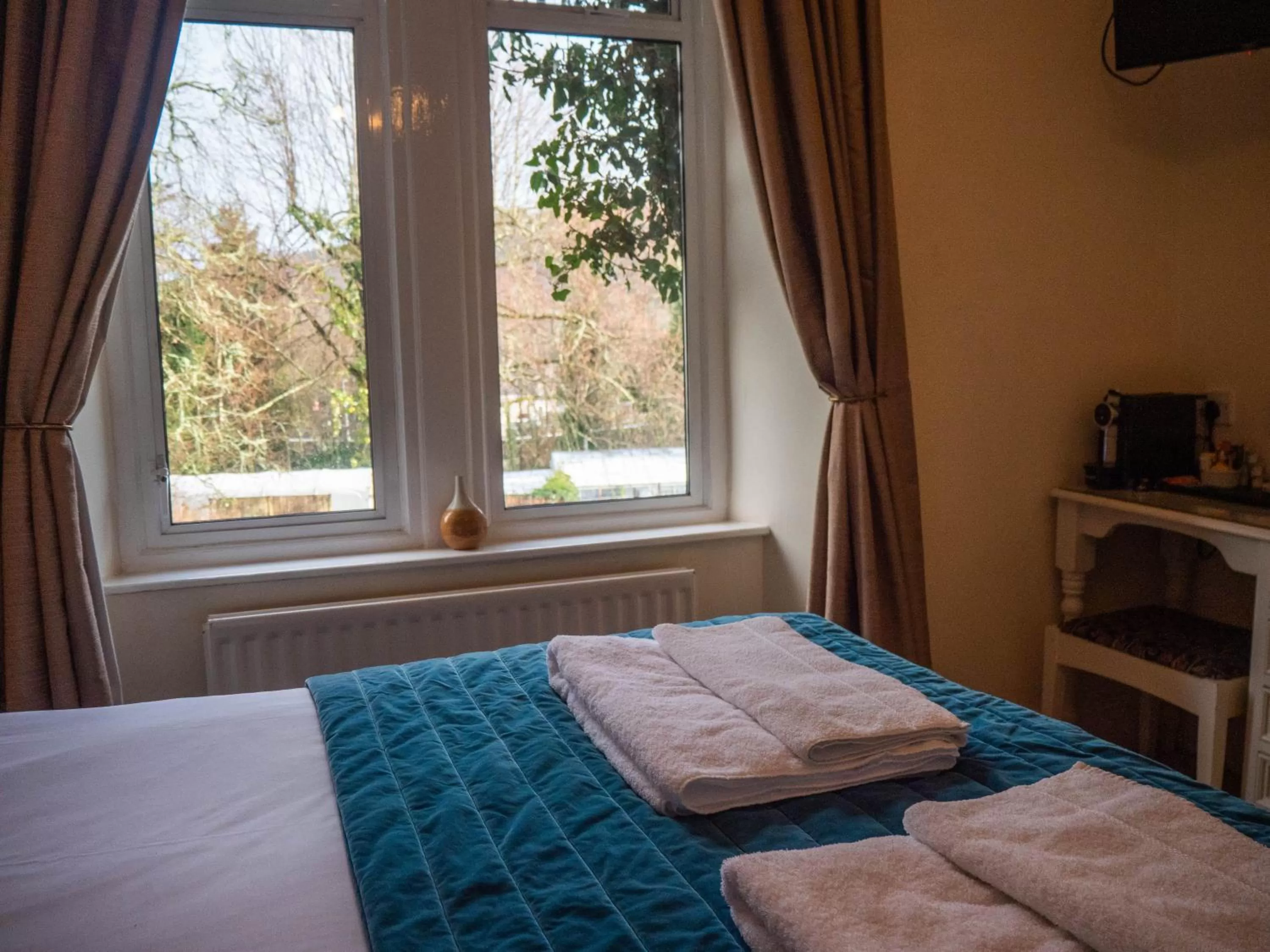 Bed in Glan Aber Hotel