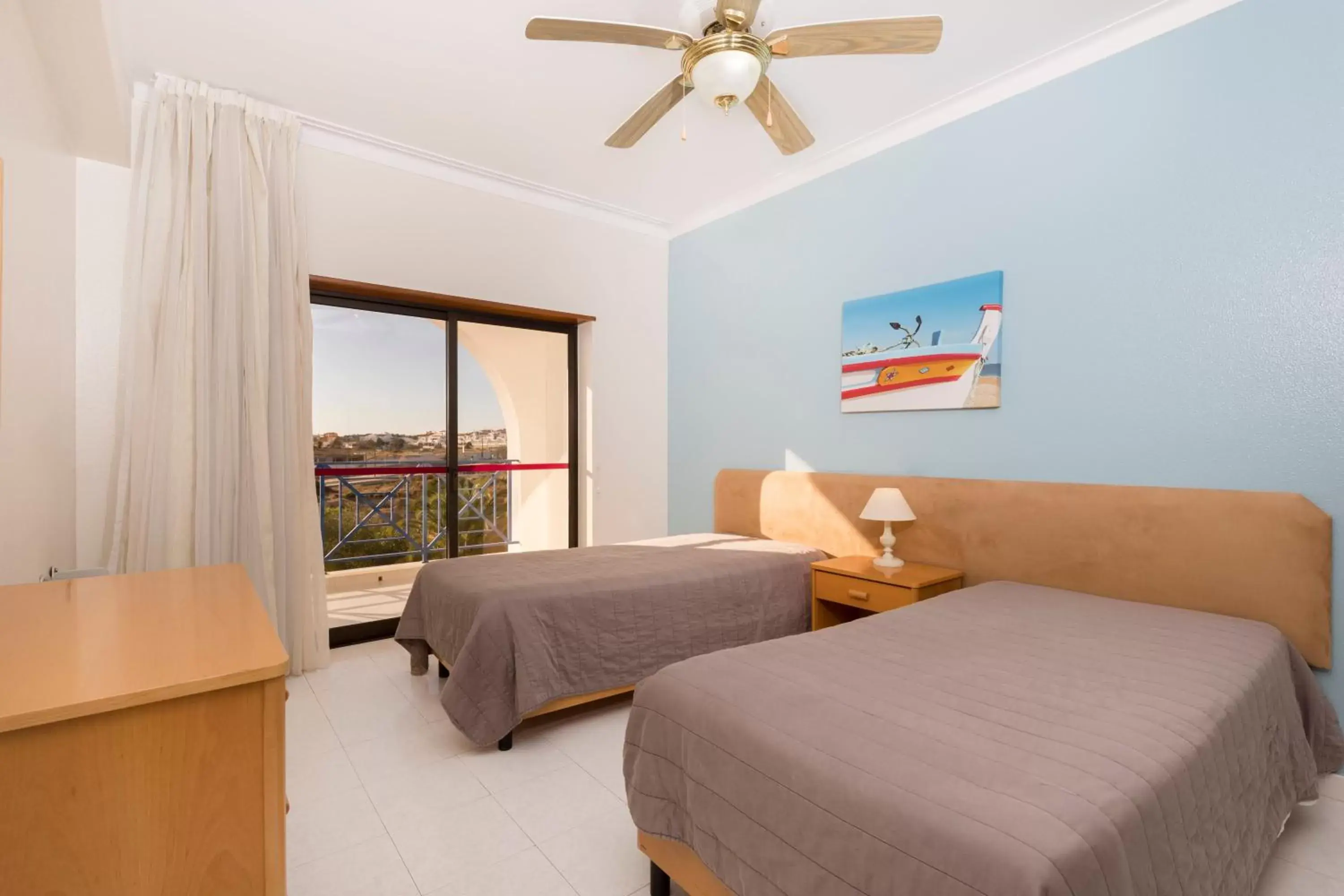 Bed in Ukino Terrace Algarve Concept
