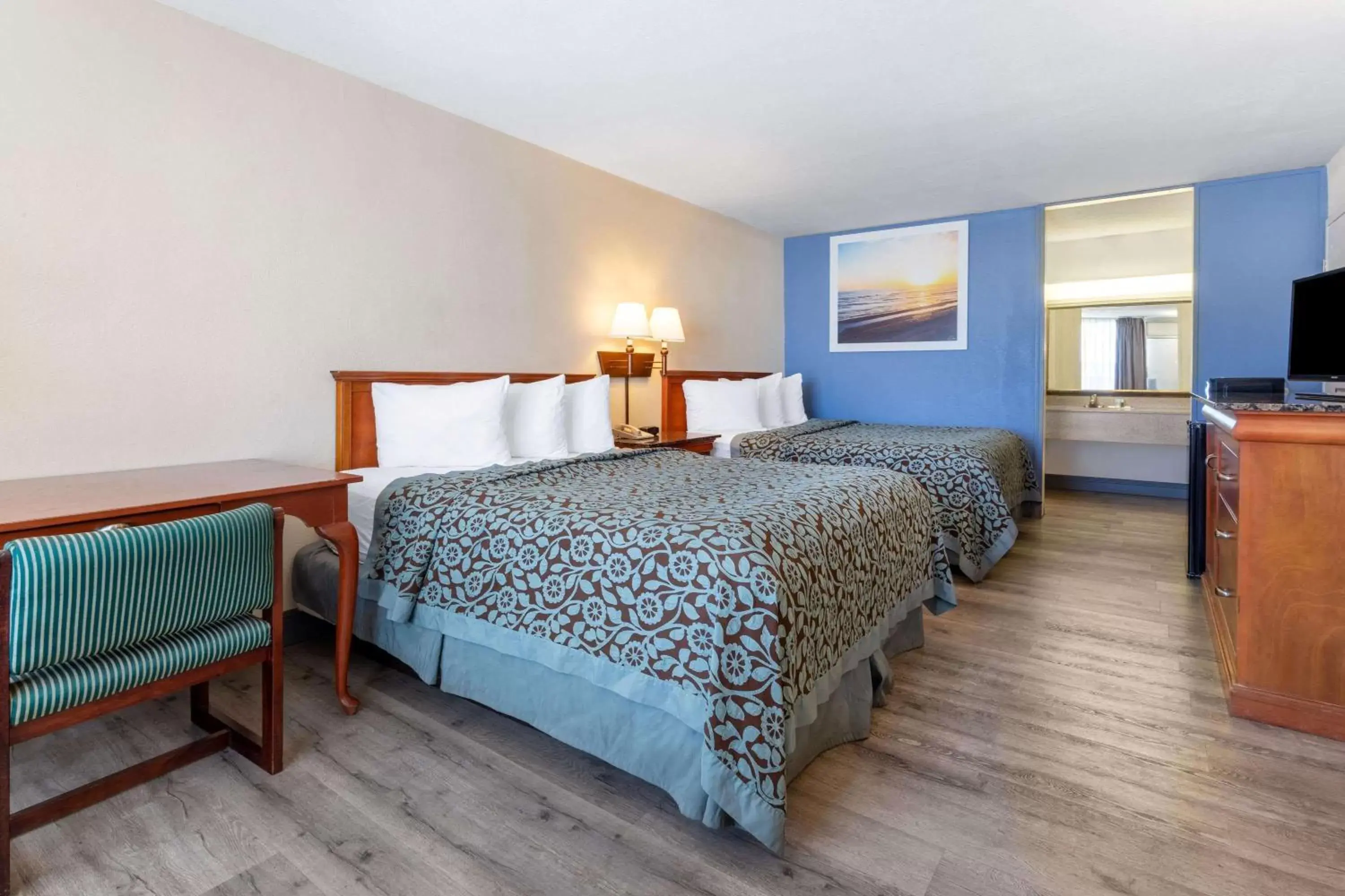 Photo of the whole room, Bed in Days Inn by Wyndham Titusville Kennedy Space Center