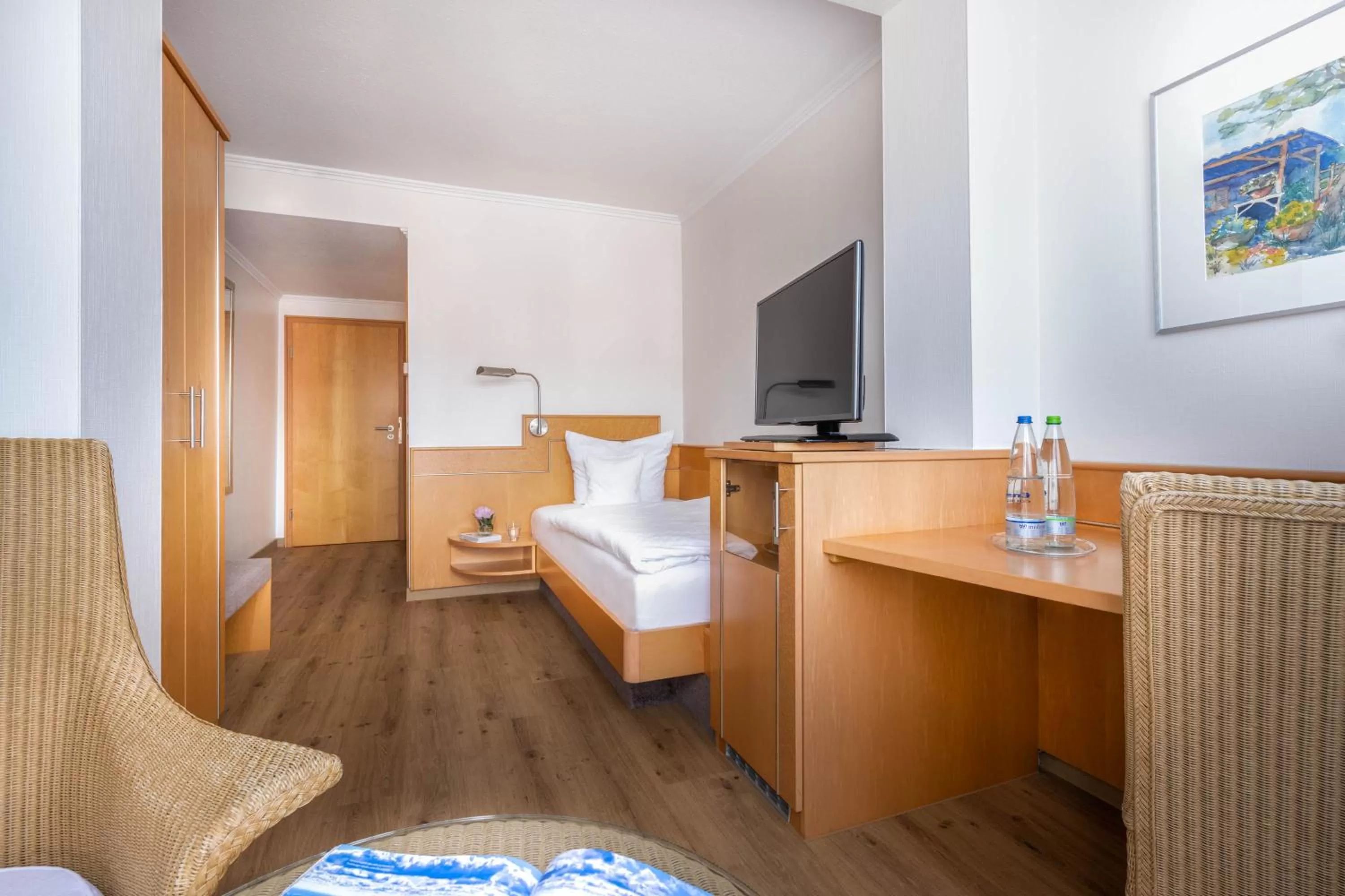 Photo of the whole room, Bed in Ringhotel Krone