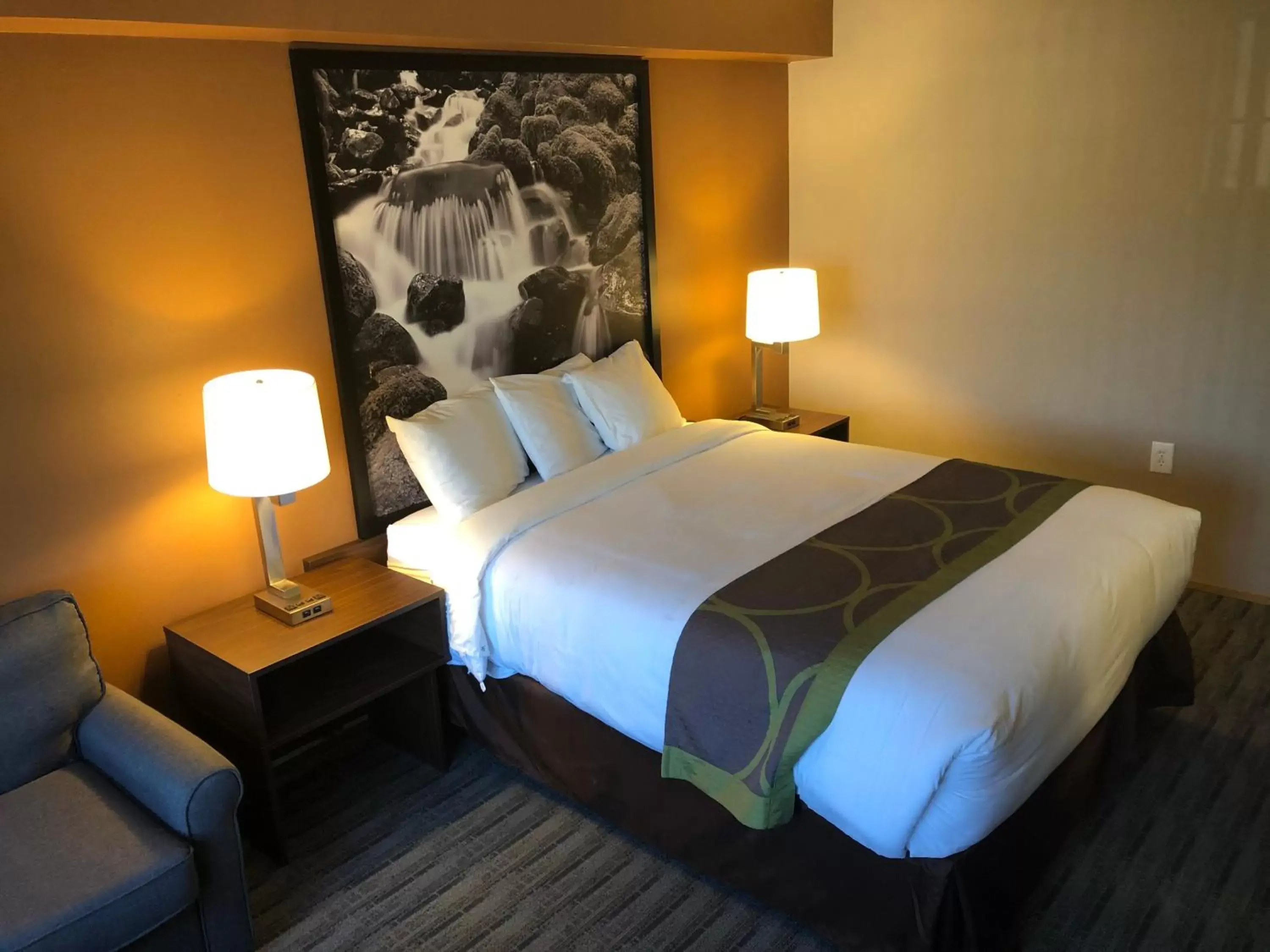 Photo of the whole room, Bed in Super 8 by Wyndham Lynnwood