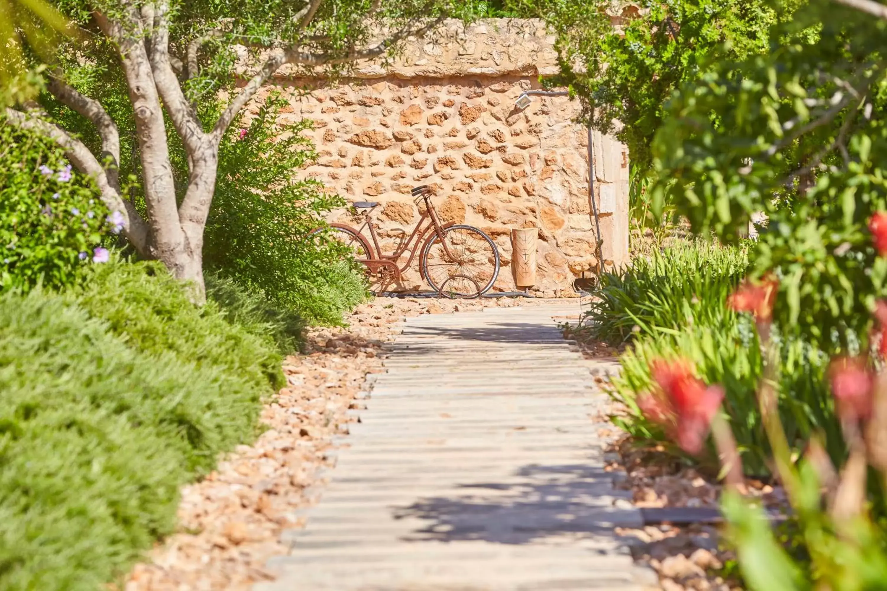 Garden in Bennoc Petit Hotel