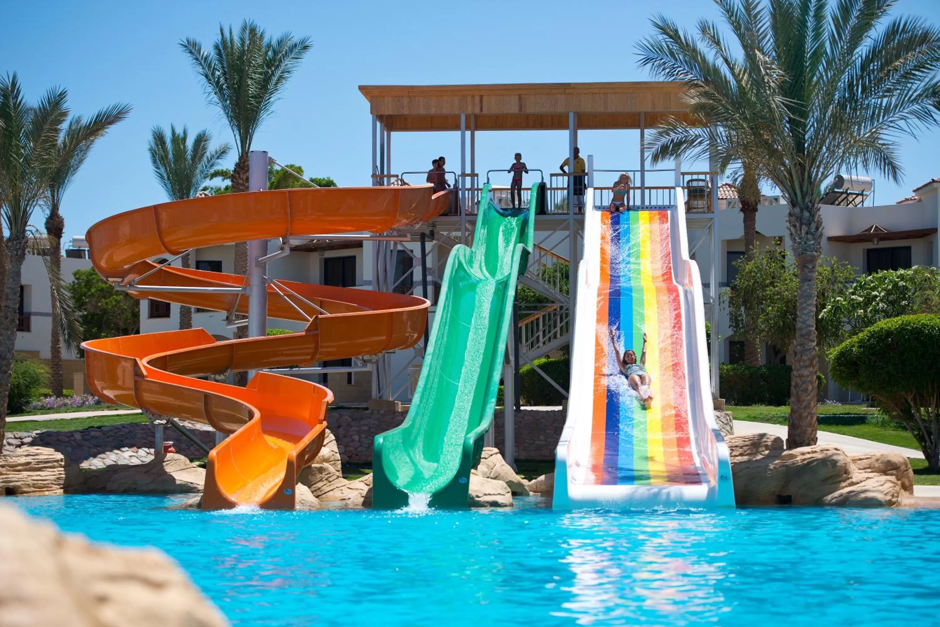 Aqua park in Amphoras Beach - Ultra All Inclusive