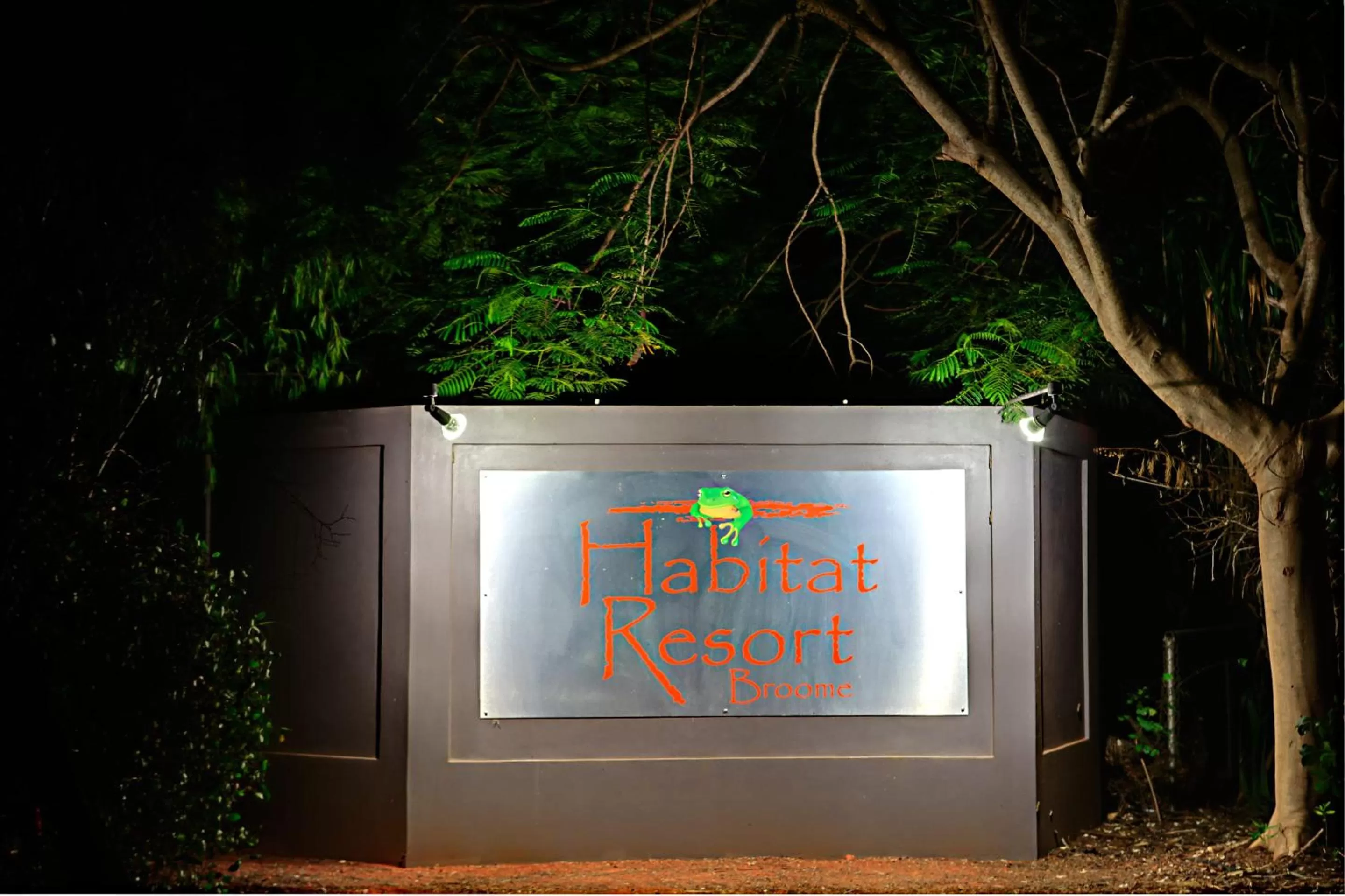 Property logo or sign in Habitat Resort