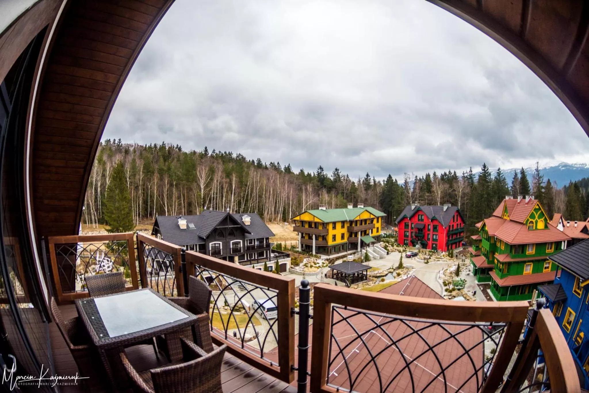 Inner courtyard view in Norweska Dolina Family&Pet-friendly Resort
