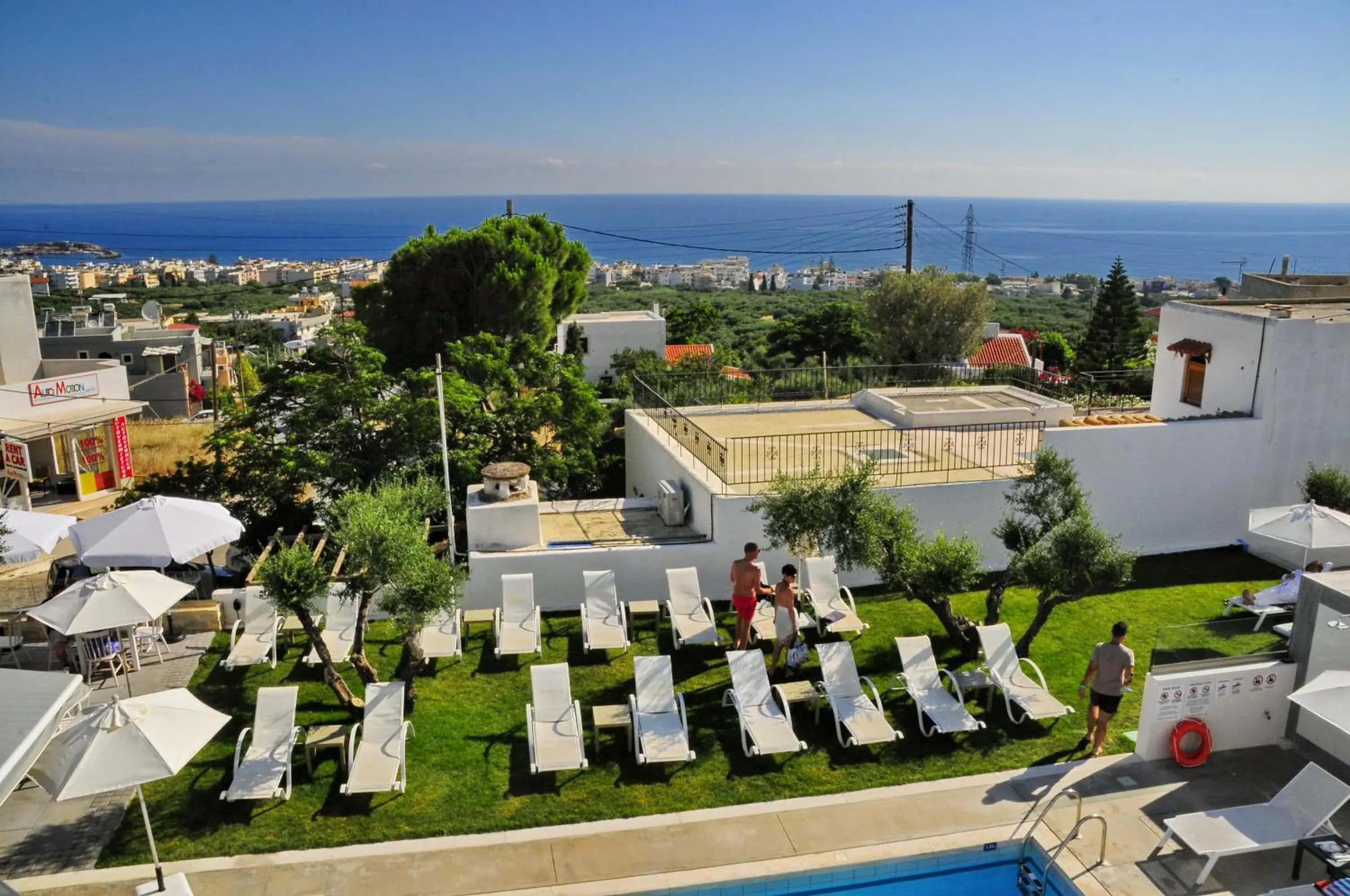 Bird's eye view, Pool View in Casa Bianca Adults Only "by Checkin"