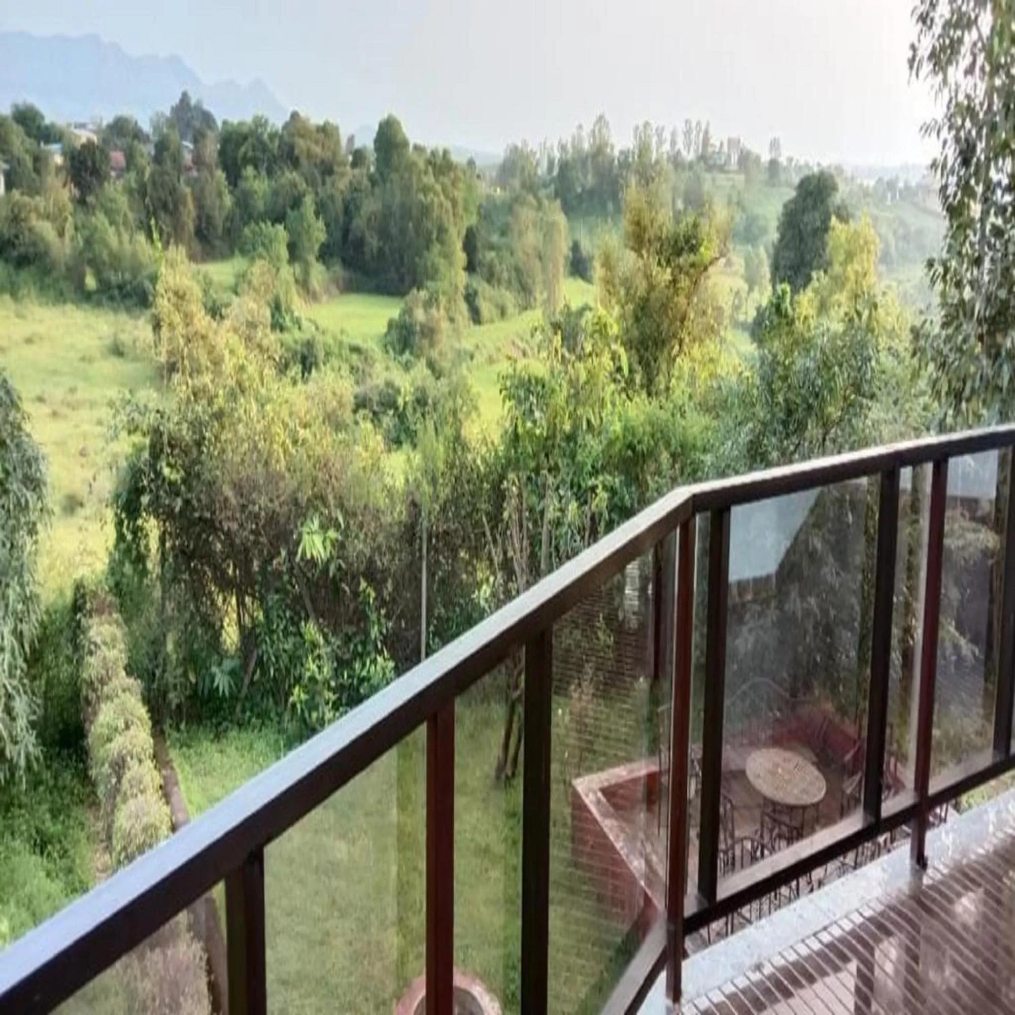 Balcony/Terrace in Jayshin Lake Vaitarna Resort - Igatpuri