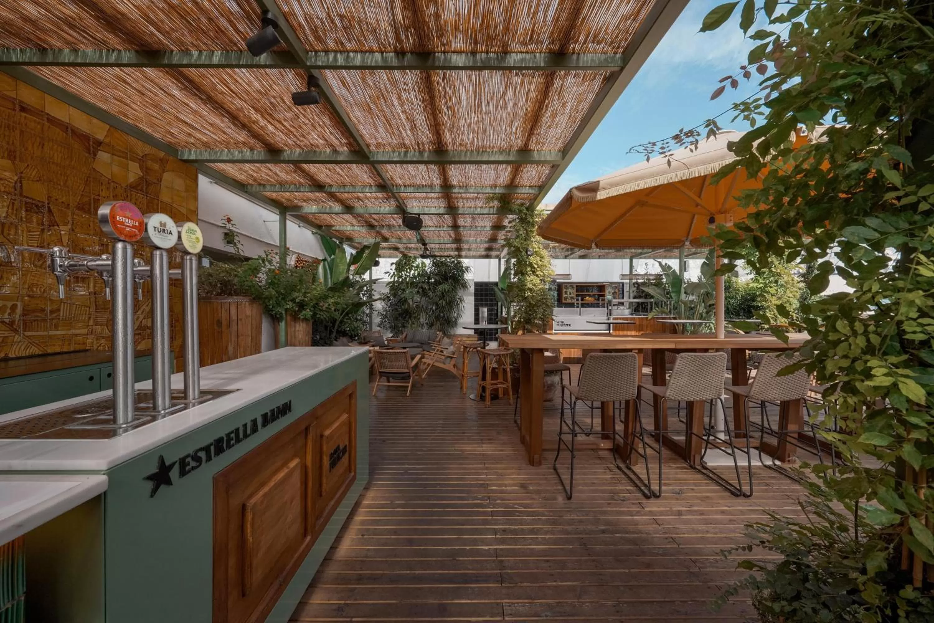 Balcony/Terrace in Hotel Pulitzer Barcelona