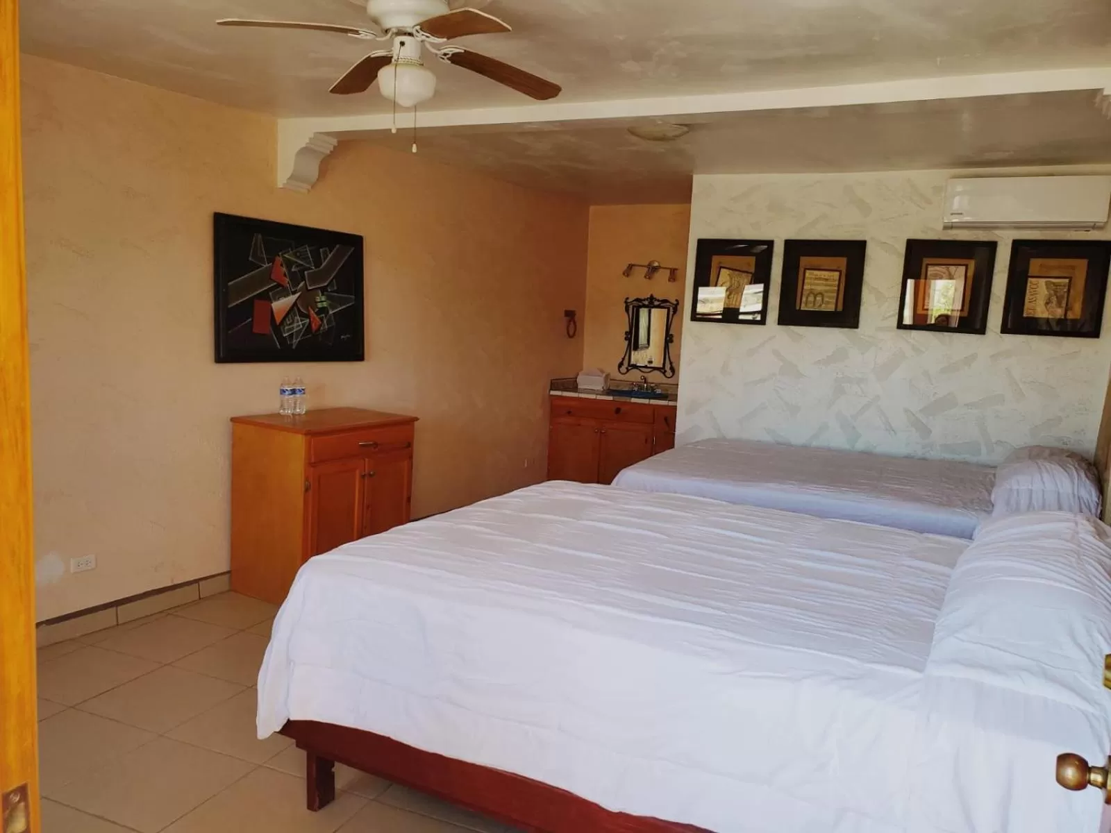 Bed in Hotel Posada Magdalena